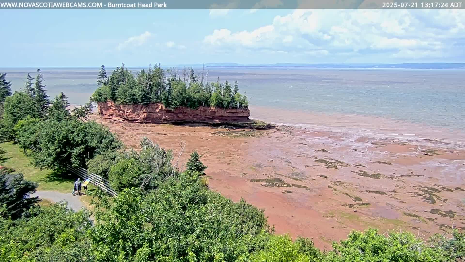 Burntcoat Head Park & Minas Basin Live Cam - East Hants, Hants, Nova Scotia, Canada