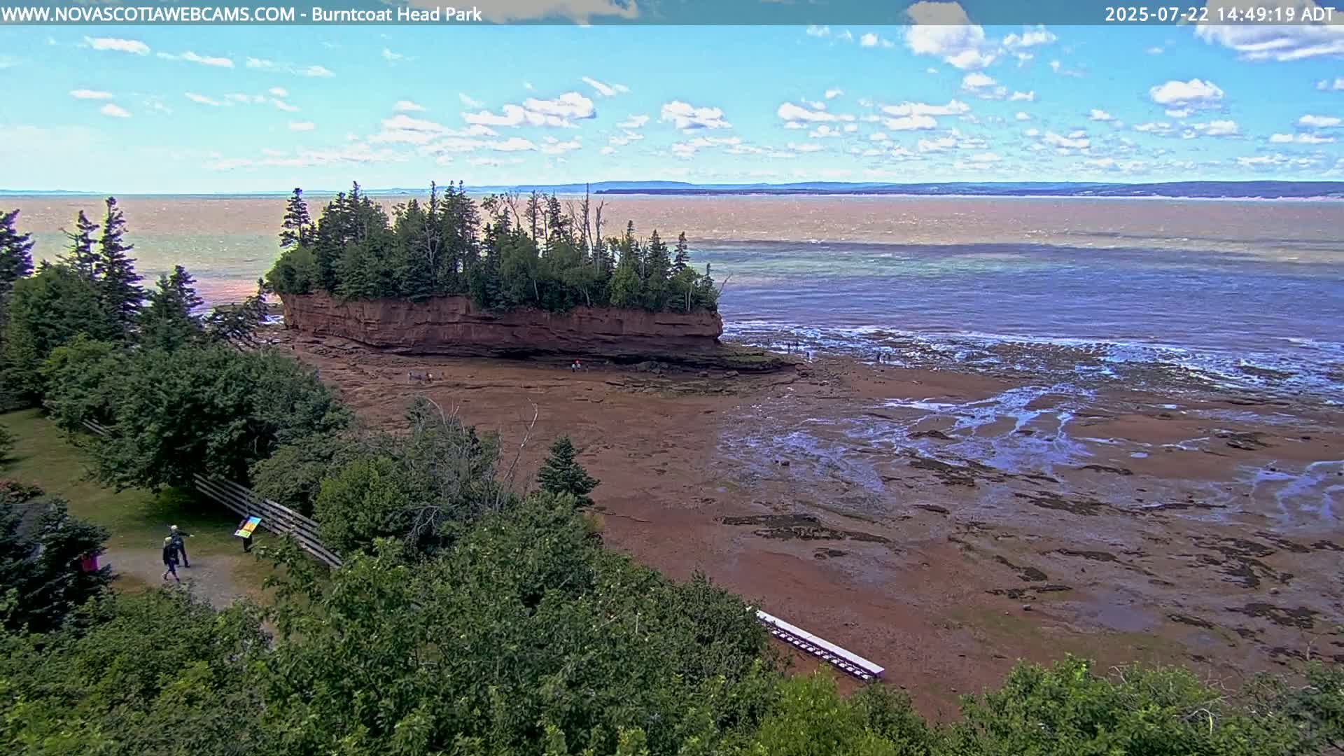 Burntcoat Head Park & Minas Basin Live Cam - East Hants, Hants, Nova Scotia, Canada