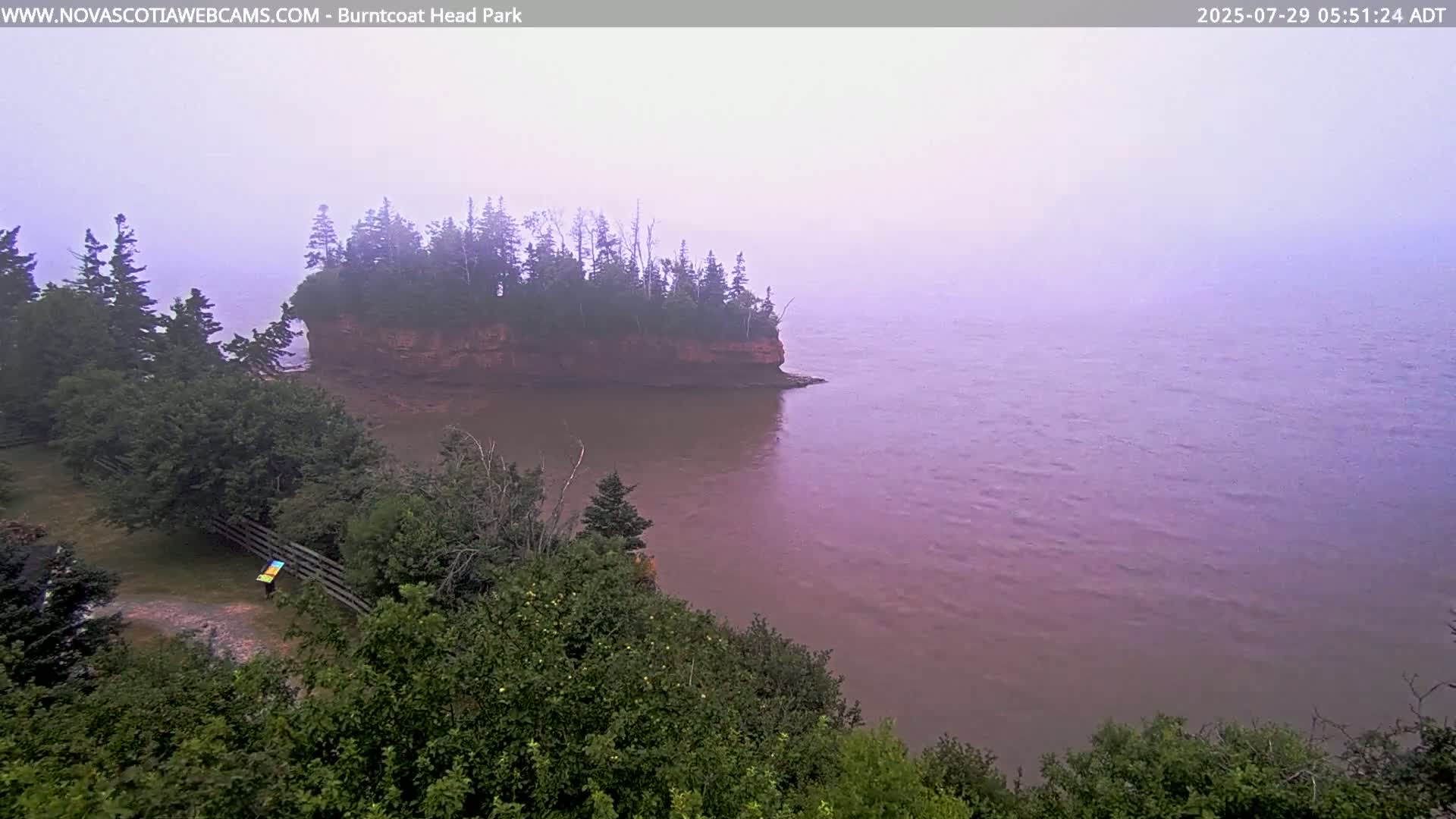 Burntcoat Head Park & Minas Basin Live Cam - East Hants, Hants, Nova Scotia, Canada