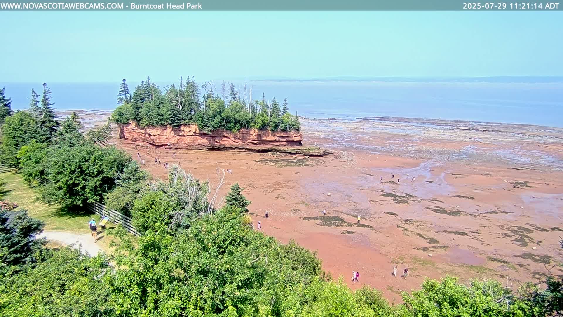 Burntcoat Head Park & Minas Basin Live Cam - East Hants, Hants, Nova Scotia, Canada