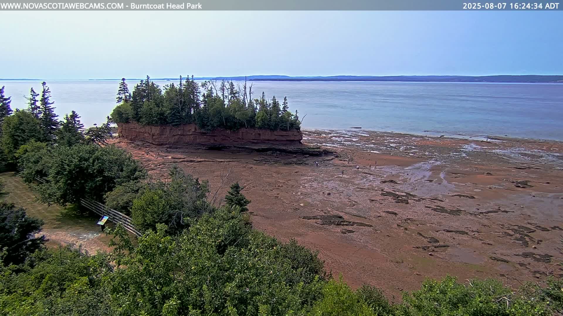 Burntcoat Head Park & Minas Basin Live Cam - East Hants, Hants, Nova Scotia, Canada