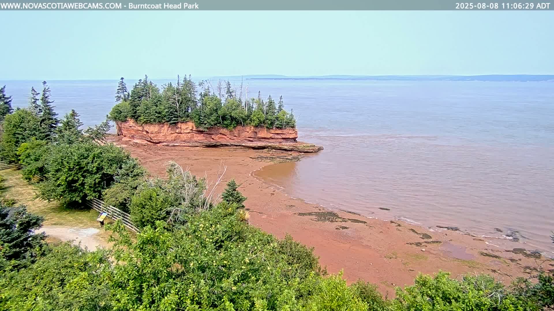 Burntcoat Head Park & Minas Basin Live Cam - East Hants, Hants, Nova Scotia, Canada