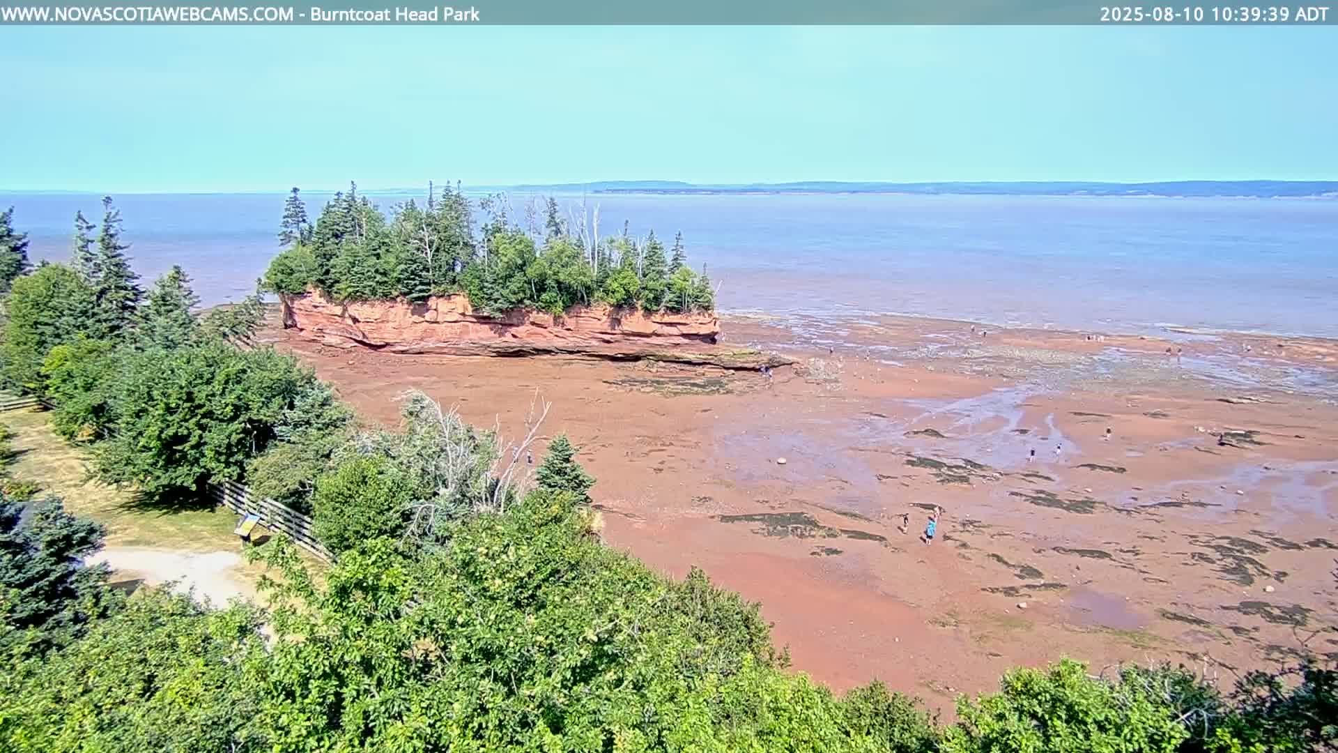 Burntcoat Head Park & Minas Basin Live Cam - East Hants, Hants, Nova Scotia, Canada