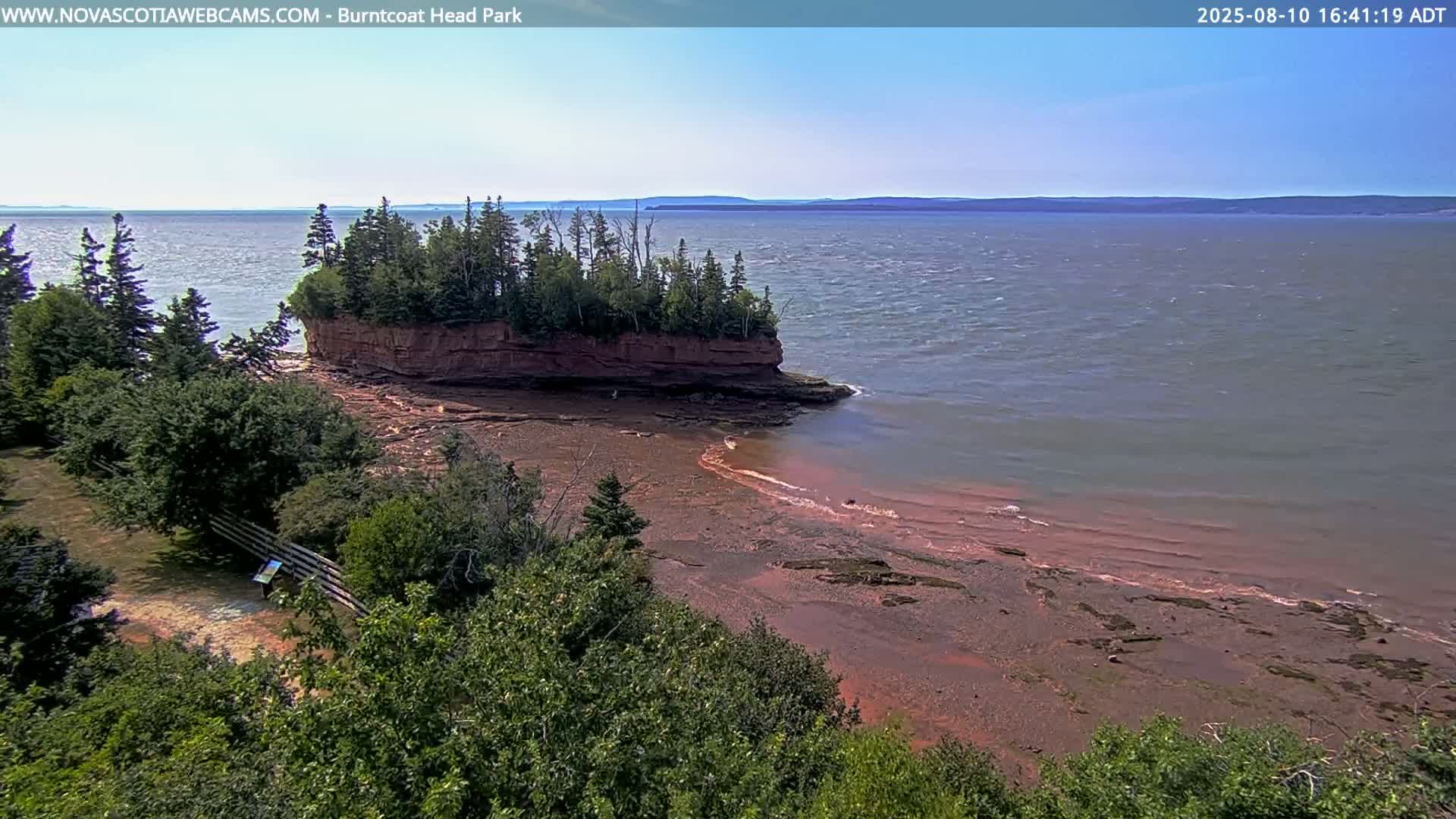 Burntcoat Head Park & Minas Basin Live Cam - East Hants, Hants, Nova Scotia, Canada