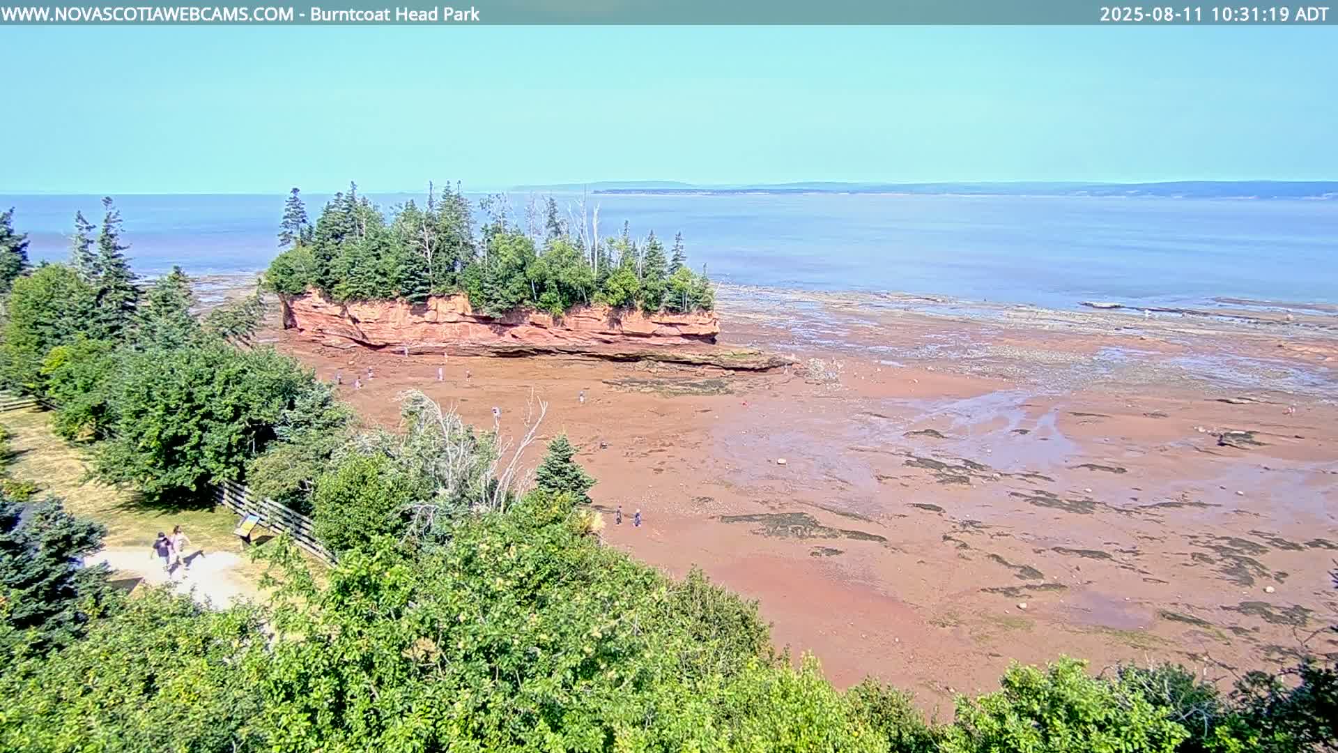 Burntcoat Head Park & Minas Basin Live Cam - East Hants, Hants, Nova Scotia, Canada