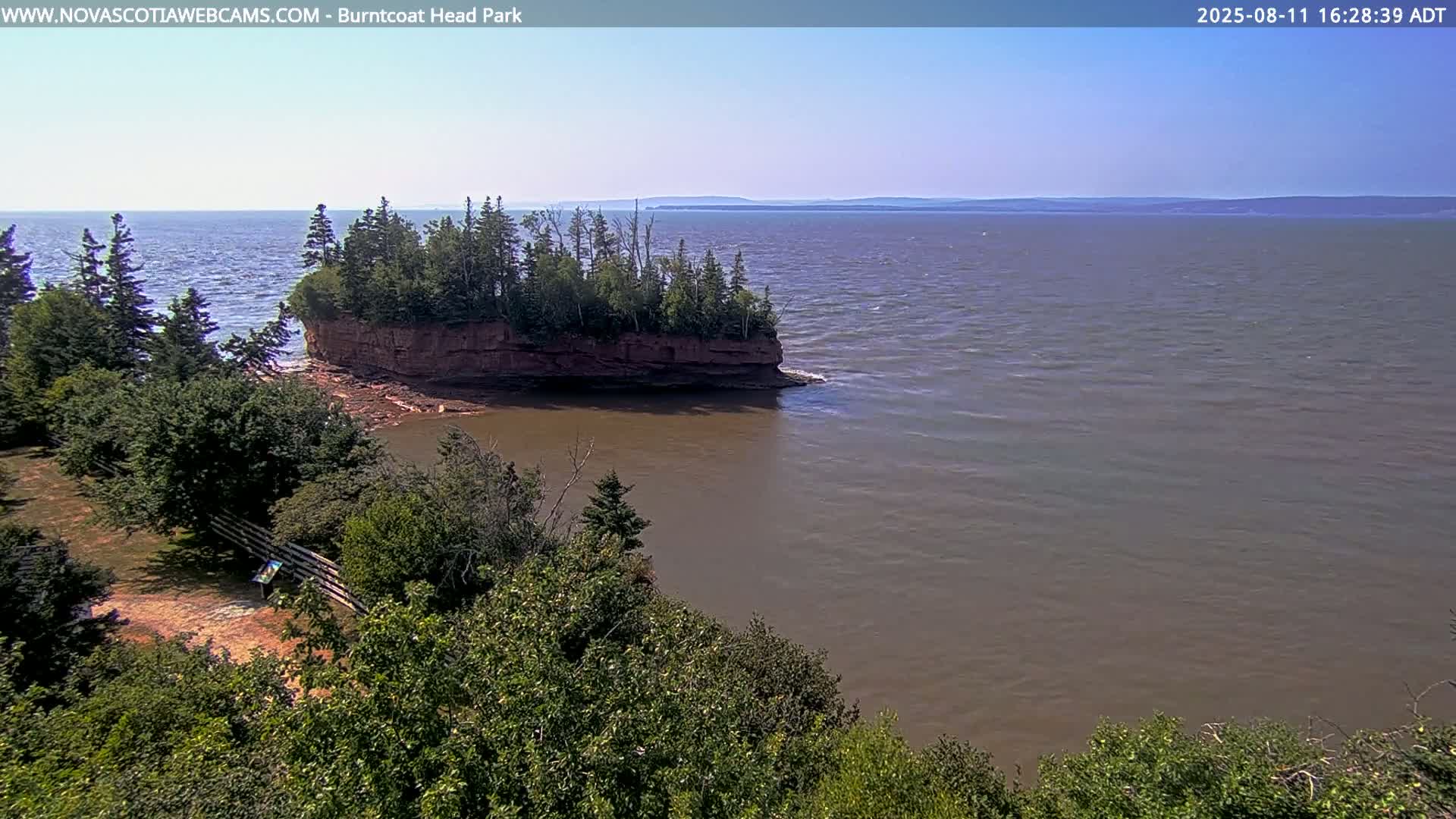 Burntcoat Head Park & Minas Basin Live Cam - East Hants, Hants, Nova Scotia, Canada