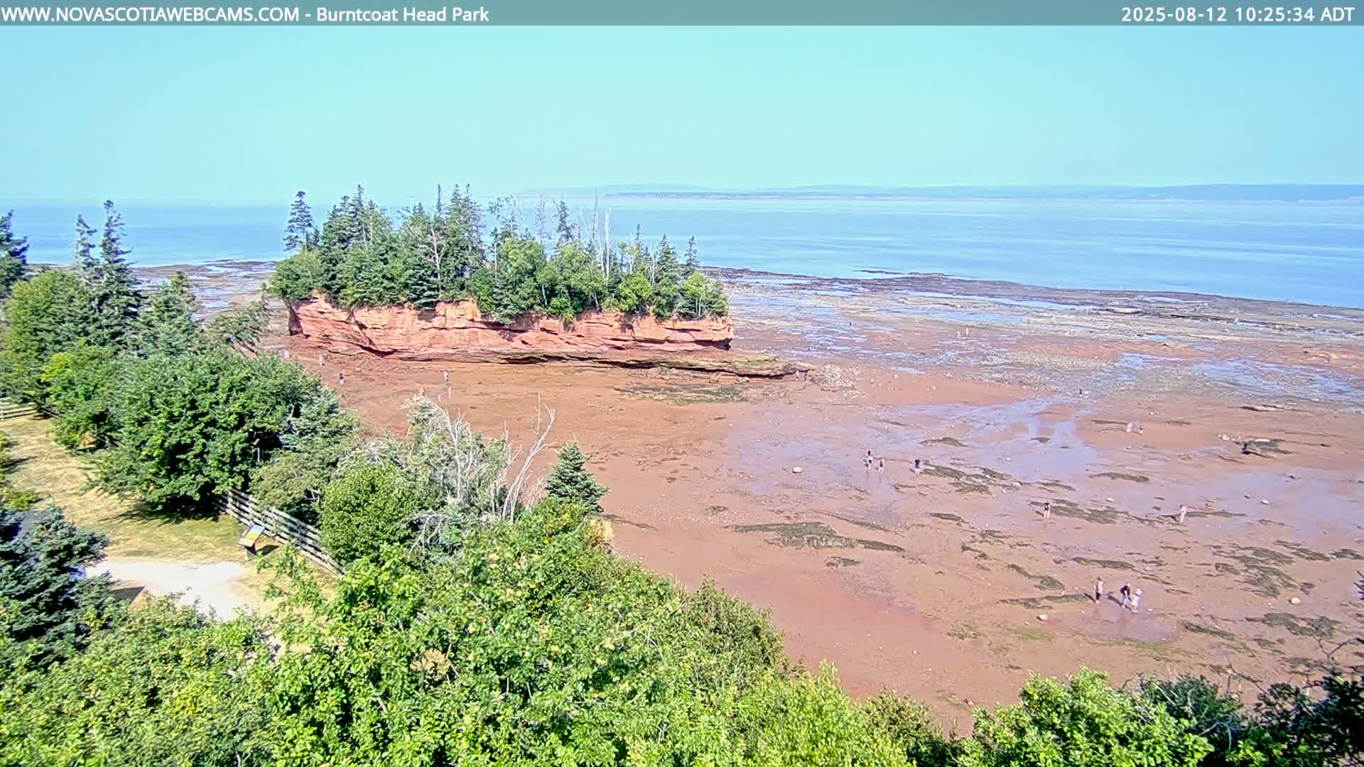 Burntcoat Head Park & Minas Basin Live Cam - East Hants, Hants, Nova Scotia, Canada