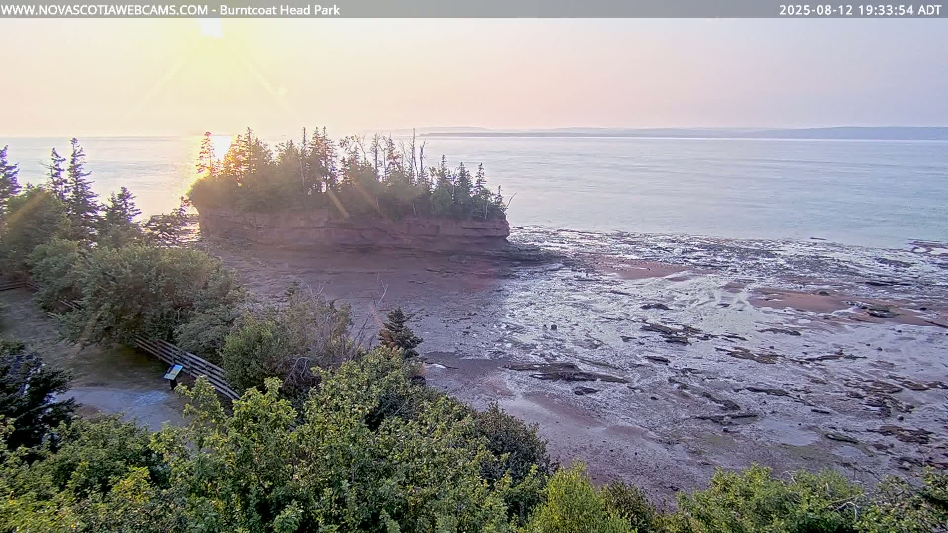 Burntcoat Head Park & Minas Basin Live Cam - East Hants, Hants, Nova Scotia, Canada