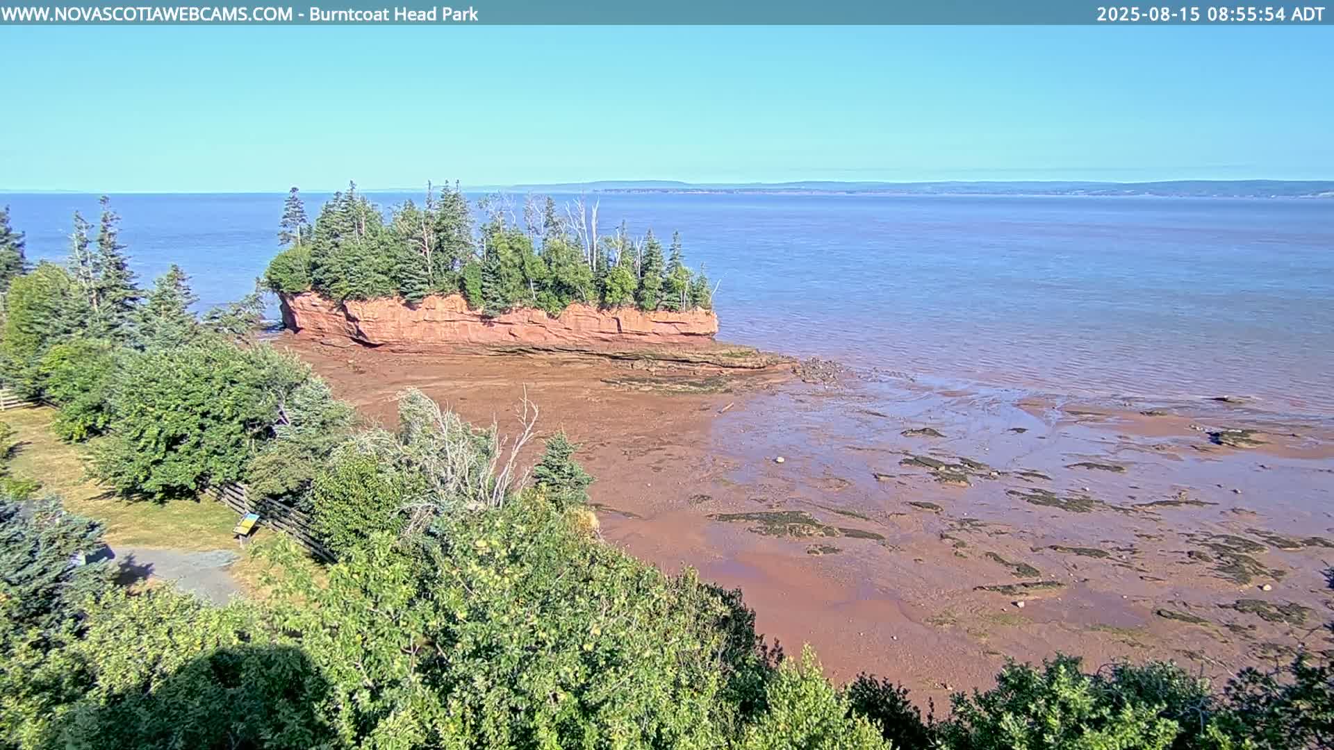 Burntcoat Head Park & Minas Basin Live Cam - East Hants, Hants, Nova Scotia, Canada