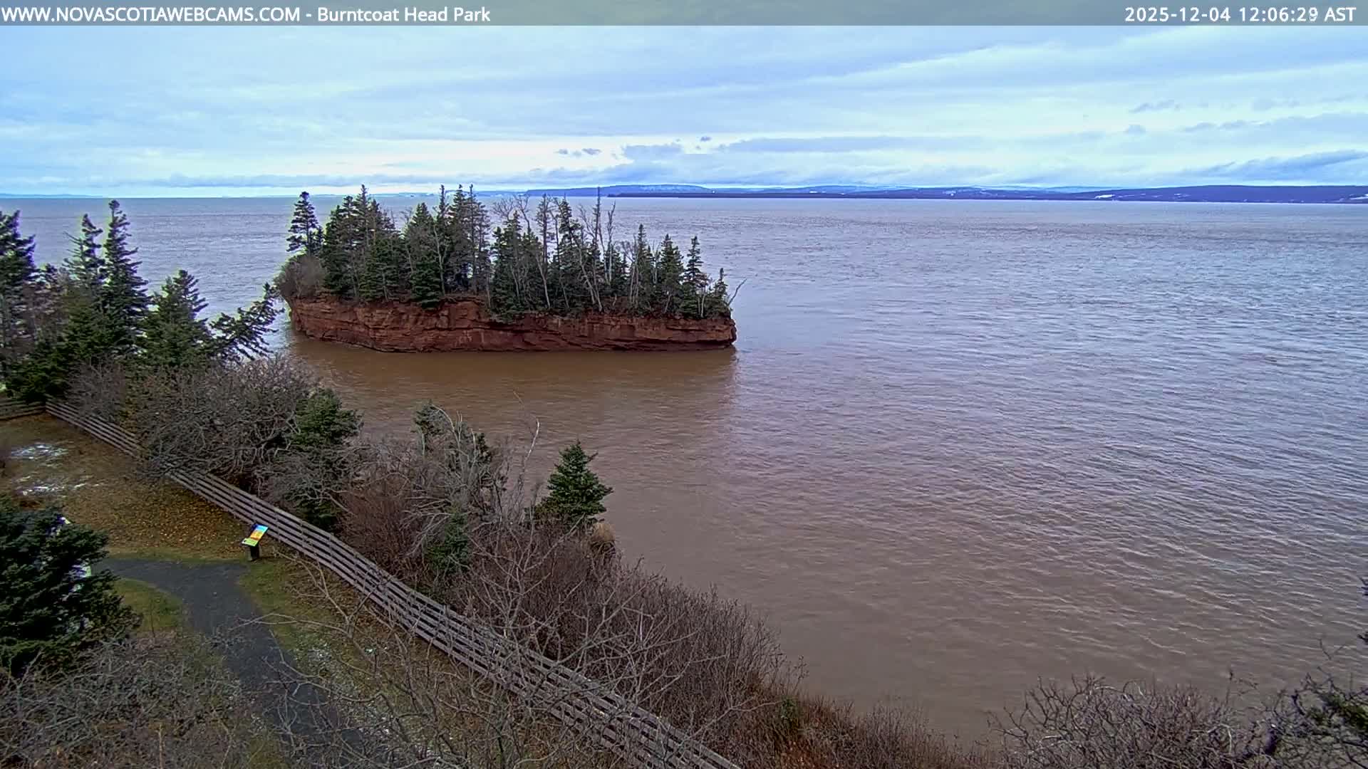 Burntcoat Head Park & Minas Basin Live Cam - East Hants, Hants, Nova Scotia, Canada