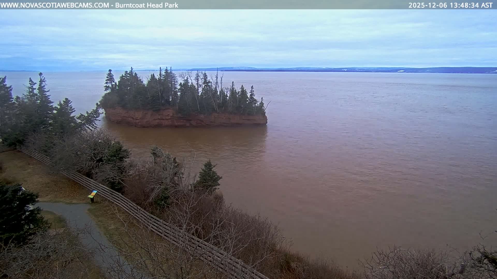 Burntcoat Head Park & Minas Basin Live Cam - East Hants, Hants, Nova Scotia, Canada