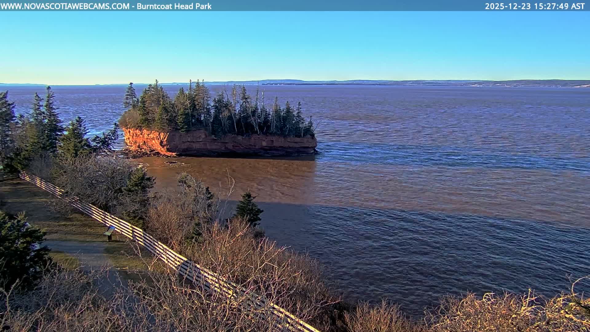 Burntcoat Head Park & Minas Basin Live Cam - East Hants, Hants, Nova Scotia, Canada