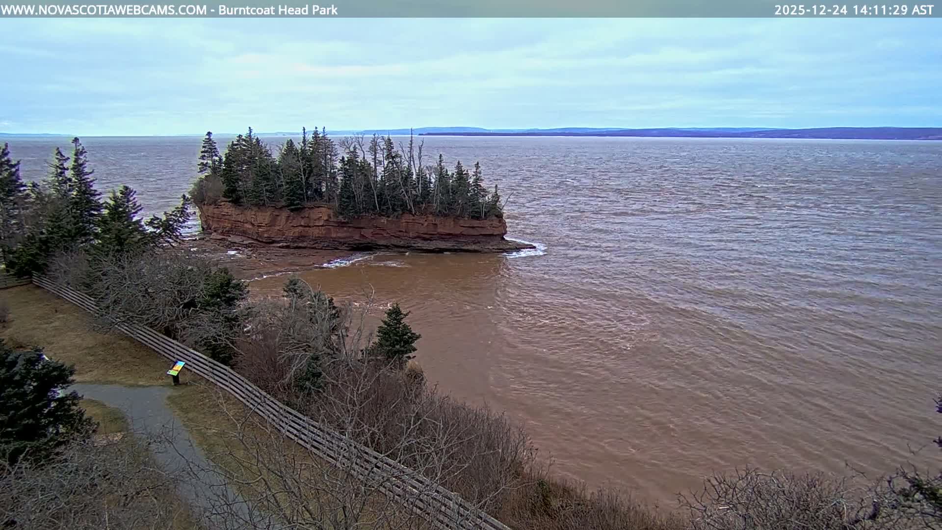 Burntcoat Head Park & Minas Basin Live Cam - East Hants, Hants, Nova Scotia, Canada
