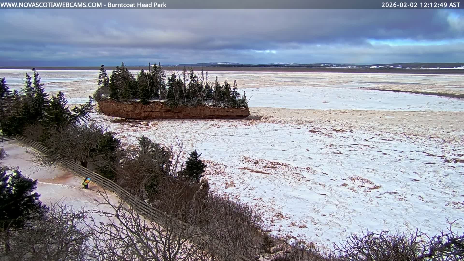 Burntcoat Head Park & Minas Basin Live Cam - East Hants, Hants, Nova Scotia, Canada