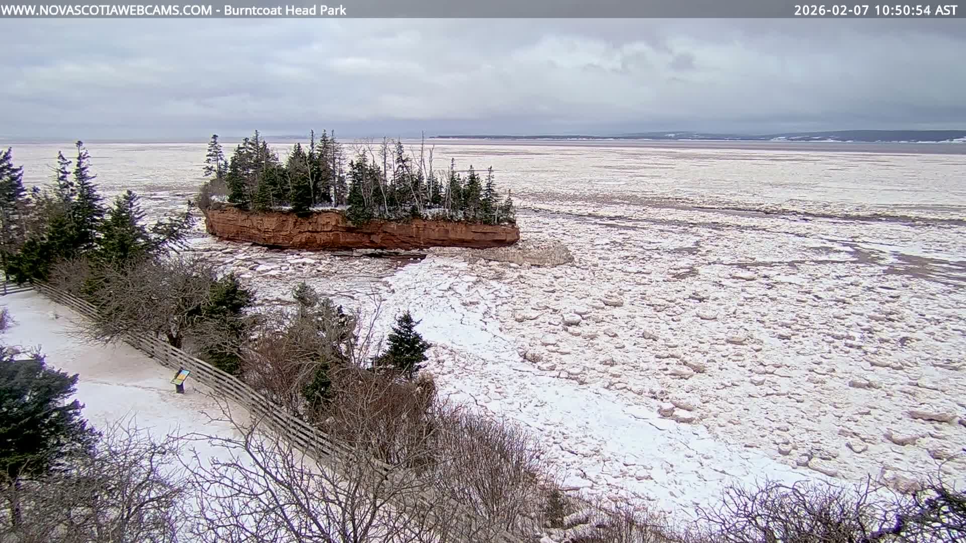 Burntcoat Head Park & Minas Basin Live Cam - East Hants, Hants, Nova Scotia, Canada