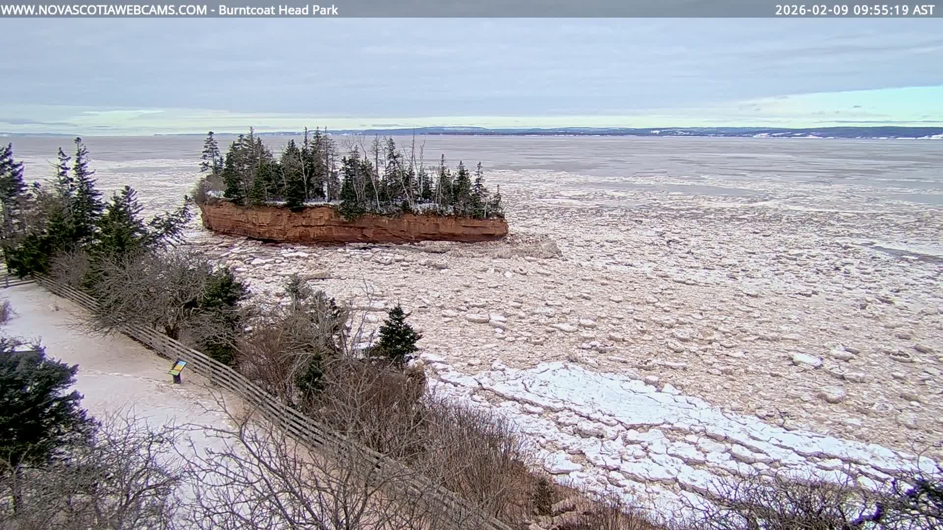 Burntcoat Head Park & Minas Basin Live Cam - East Hants, Hants, Nova Scotia, Canada