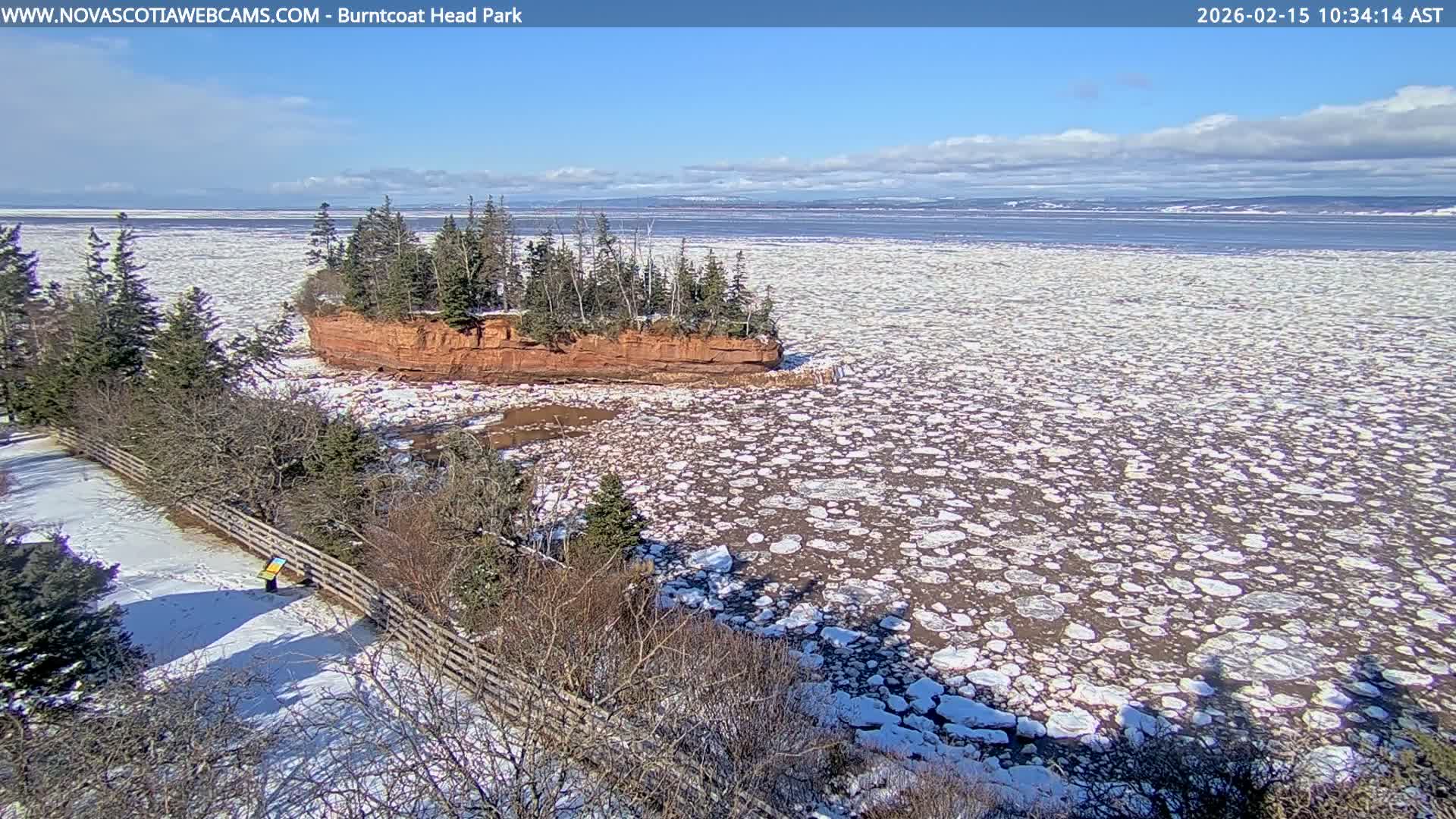 Burntcoat Head Park & Minas Basin Live Cam - East Hants, Hants, Nova Scotia, Canada