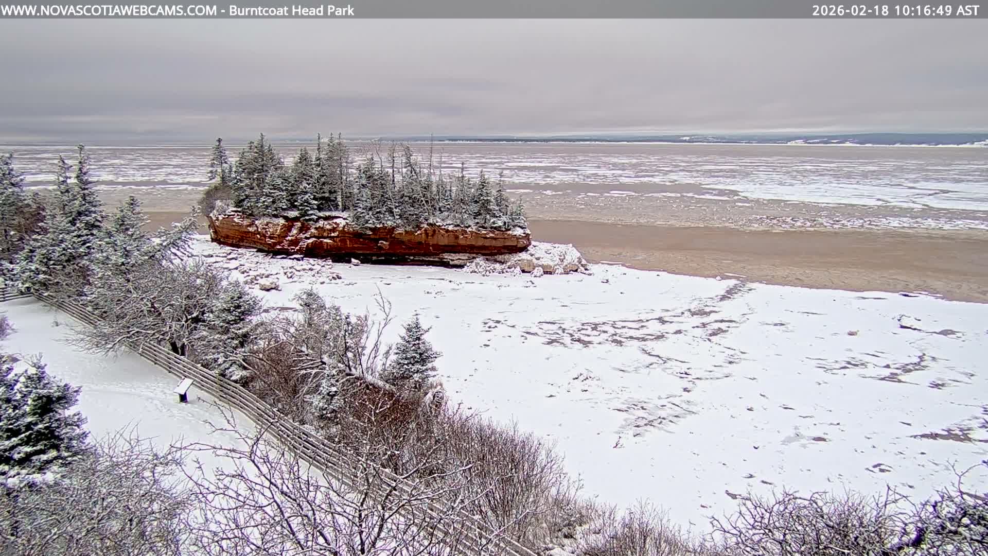 Burntcoat Head Park & Minas Basin Live Cam - East Hants, Hants, Nova Scotia, Canada