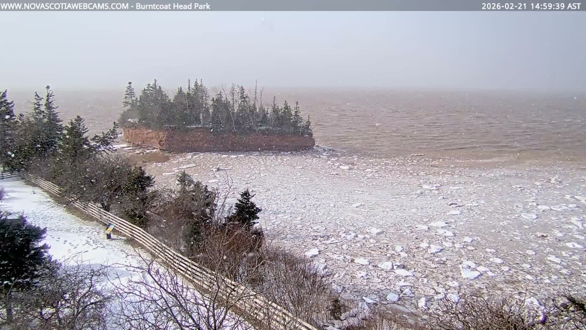 Burntcoat Head Park & Minas Basin Live Cam - East Hants, Hants, Nova Scotia, Canada