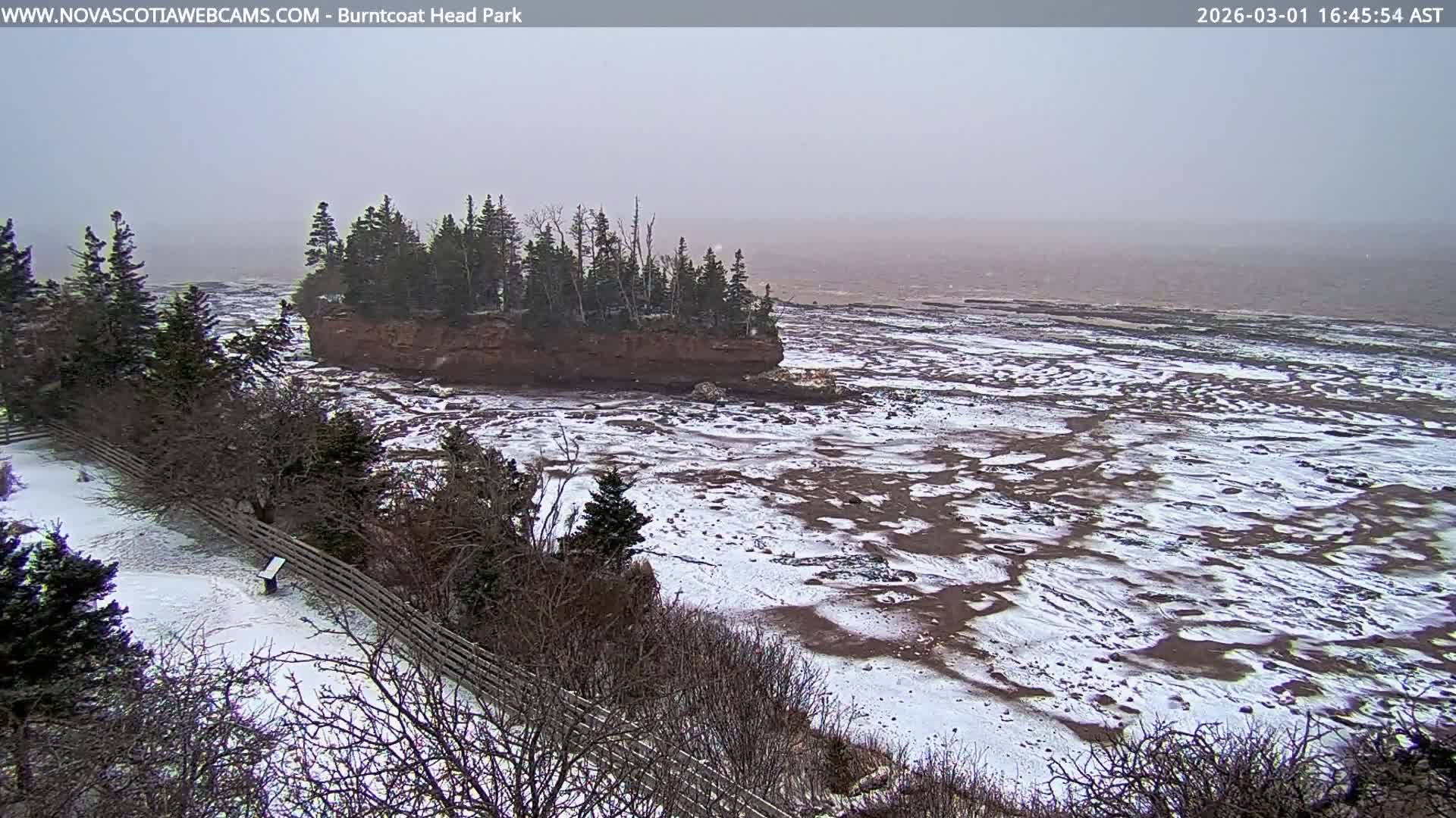 Burntcoat Head Park & Minas Basin Live Cam - East Hants, Hants, Nova Scotia, Canada