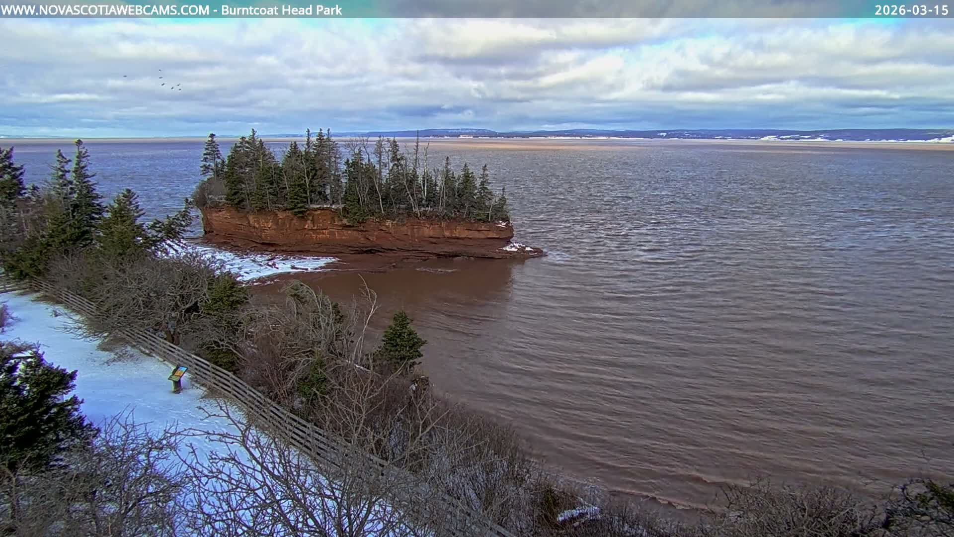 Burntcoat Head Park & Minas Basin Live Cam - East Hants, Hants, Nova Scotia, Canada