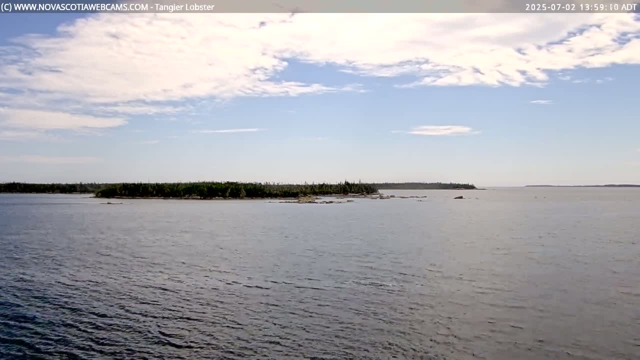 Tangier Coast, Hog Island  & Mason Cove Live Cam - Tangier, Halifax Regional Municipality, Nova Scotia, Canada
