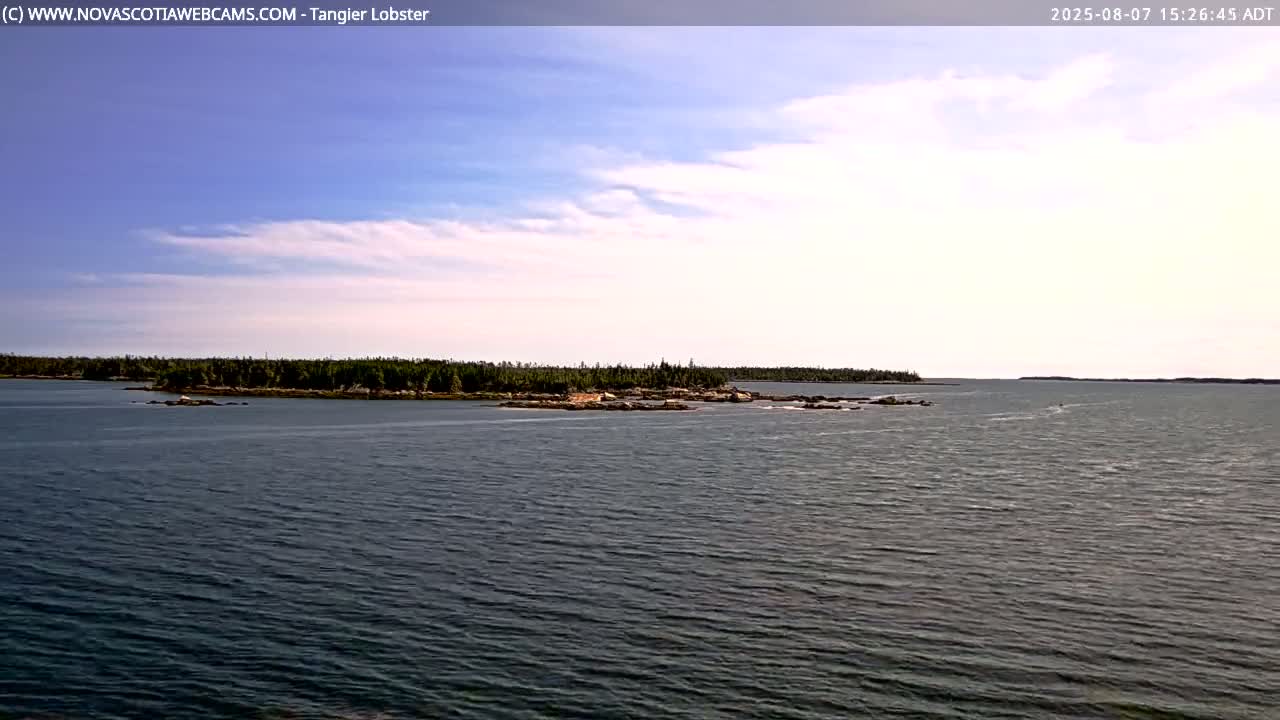 Tangier Coast, Hog Island  & Mason Cove Live Cam - Tangier, Halifax Regional Municipality, Nova Scotia, Canada