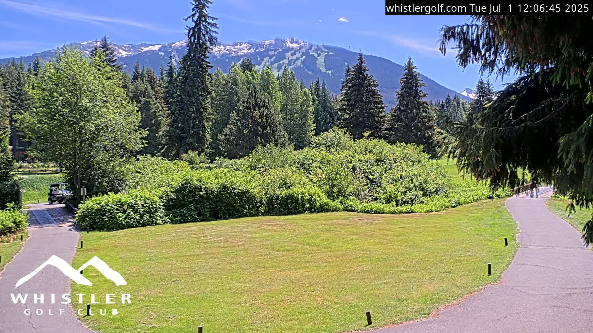 Whistler Golf Club 9th Hole Area Live Cam - Whistler,  Squamish-Lillooet, Sea to Sky Country, British Columbia, Canada