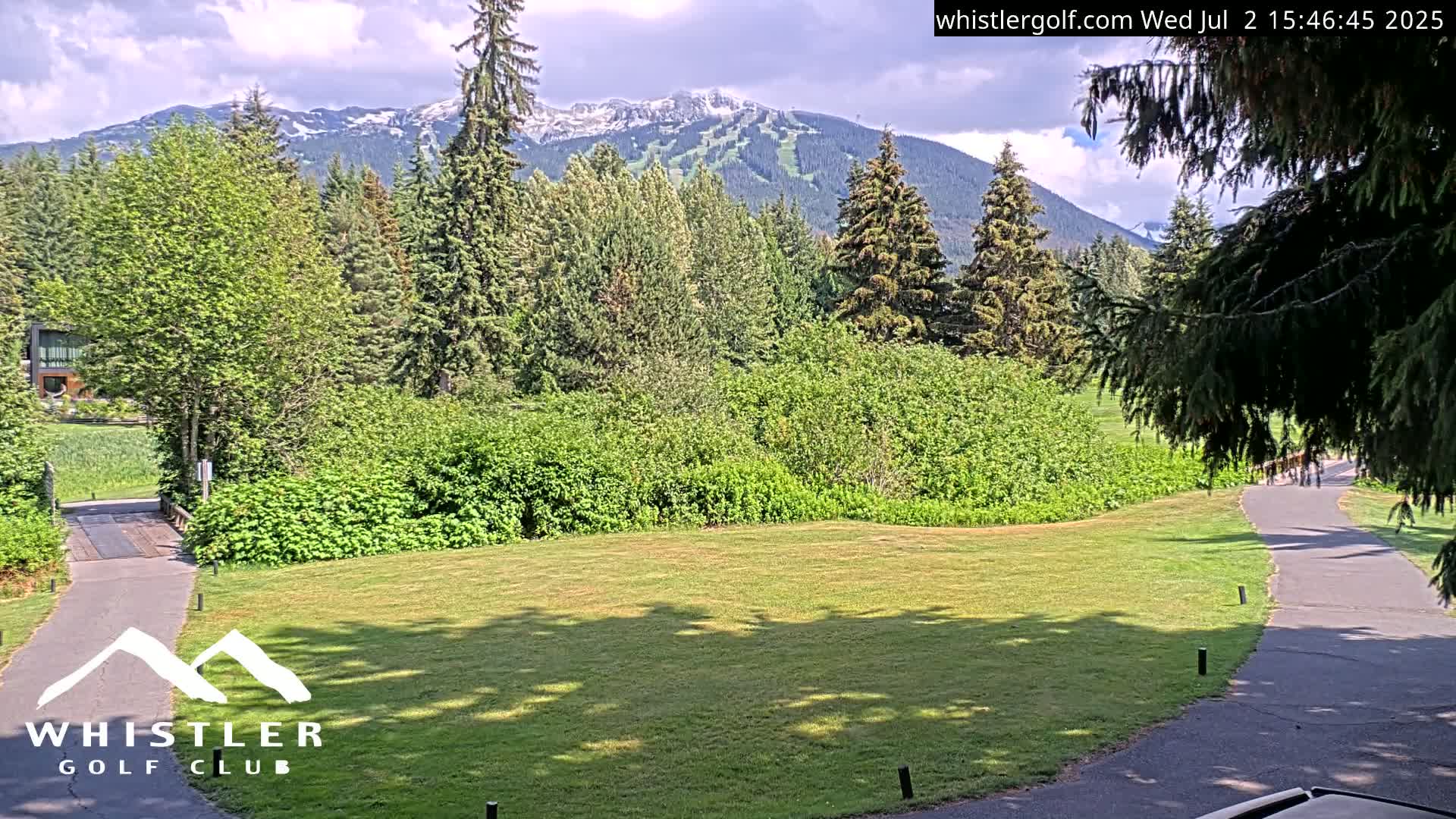 Whistler Golf Club 9th Hole Area Live Cam - Whistler,  Squamish-Lillooet, Sea to Sky Country, British Columbia, Canada