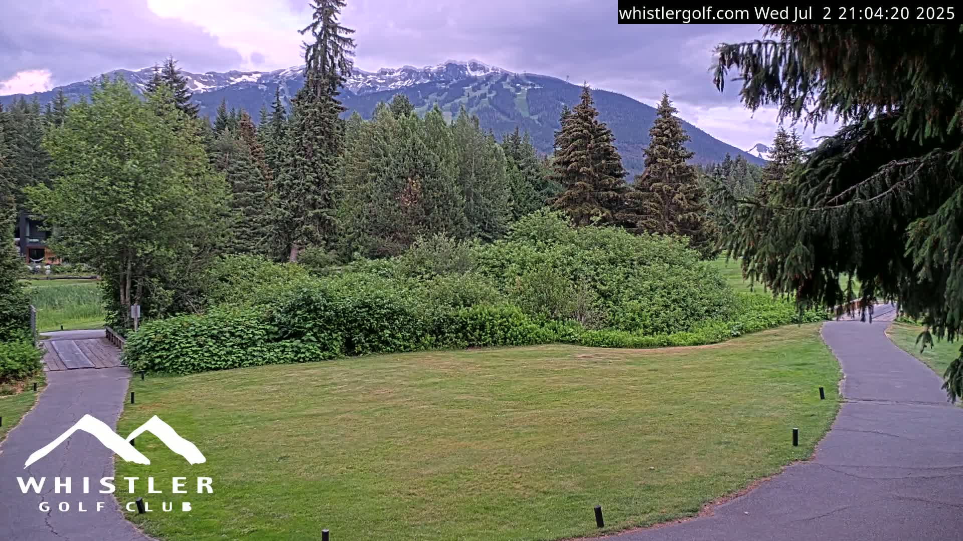 Whistler Golf Club 9th Hole Area Live Cam - Whistler,  Squamish-Lillooet, Sea to Sky Country, British Columbia, Canada