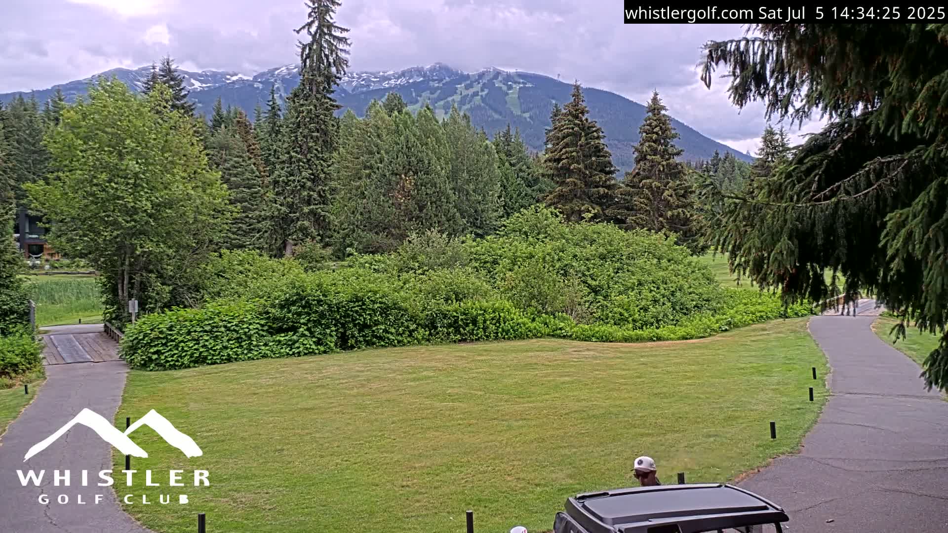 Whistler Golf Club 9th Hole Area Live Cam - Whistler,  Squamish-Lillooet, Sea to Sky Country, British Columbia, Canada