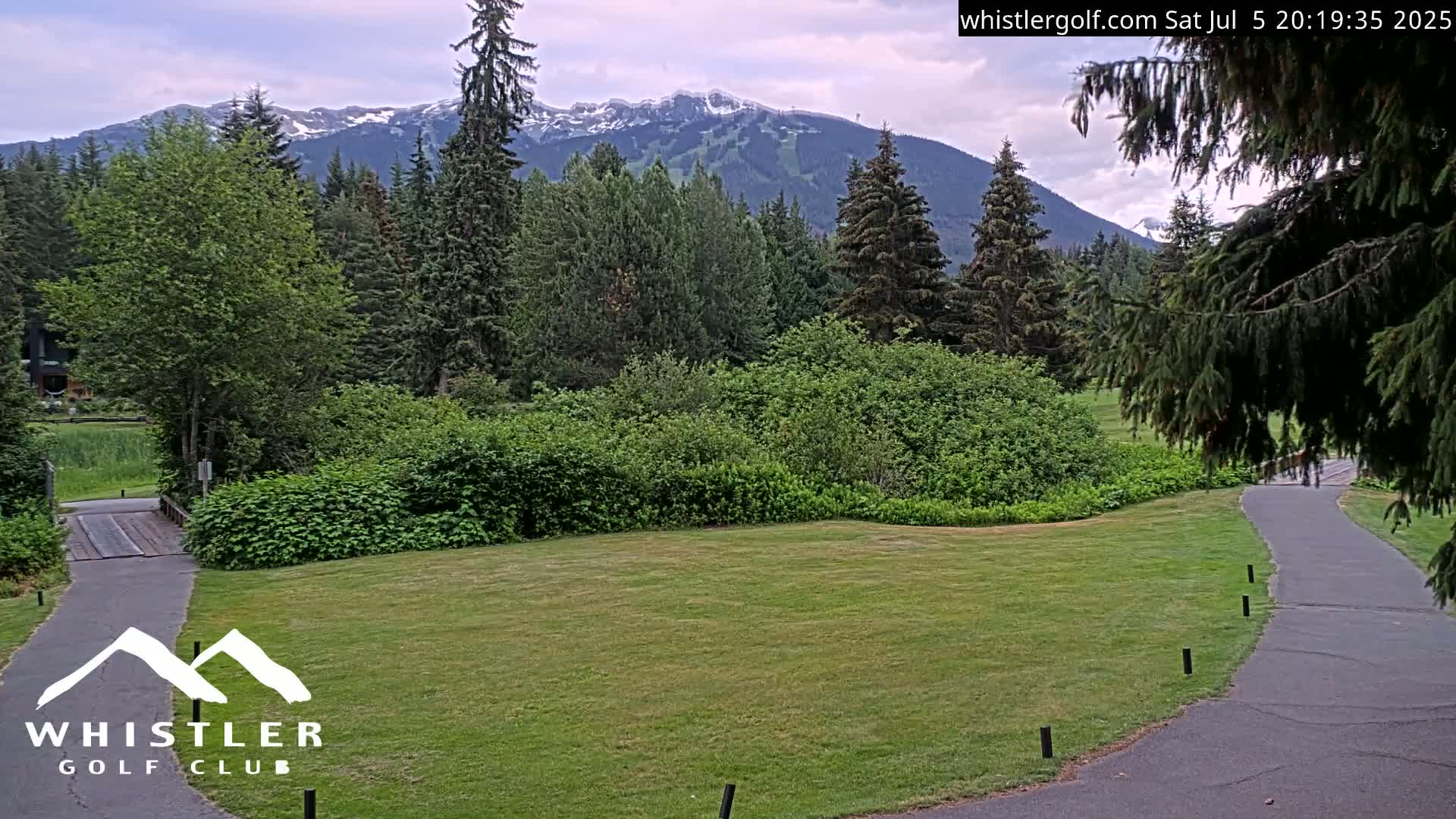 Whistler Golf Club 9th Hole Area Live Cam - Whistler,  Squamish-Lillooet, Sea to Sky Country, British Columbia, Canada