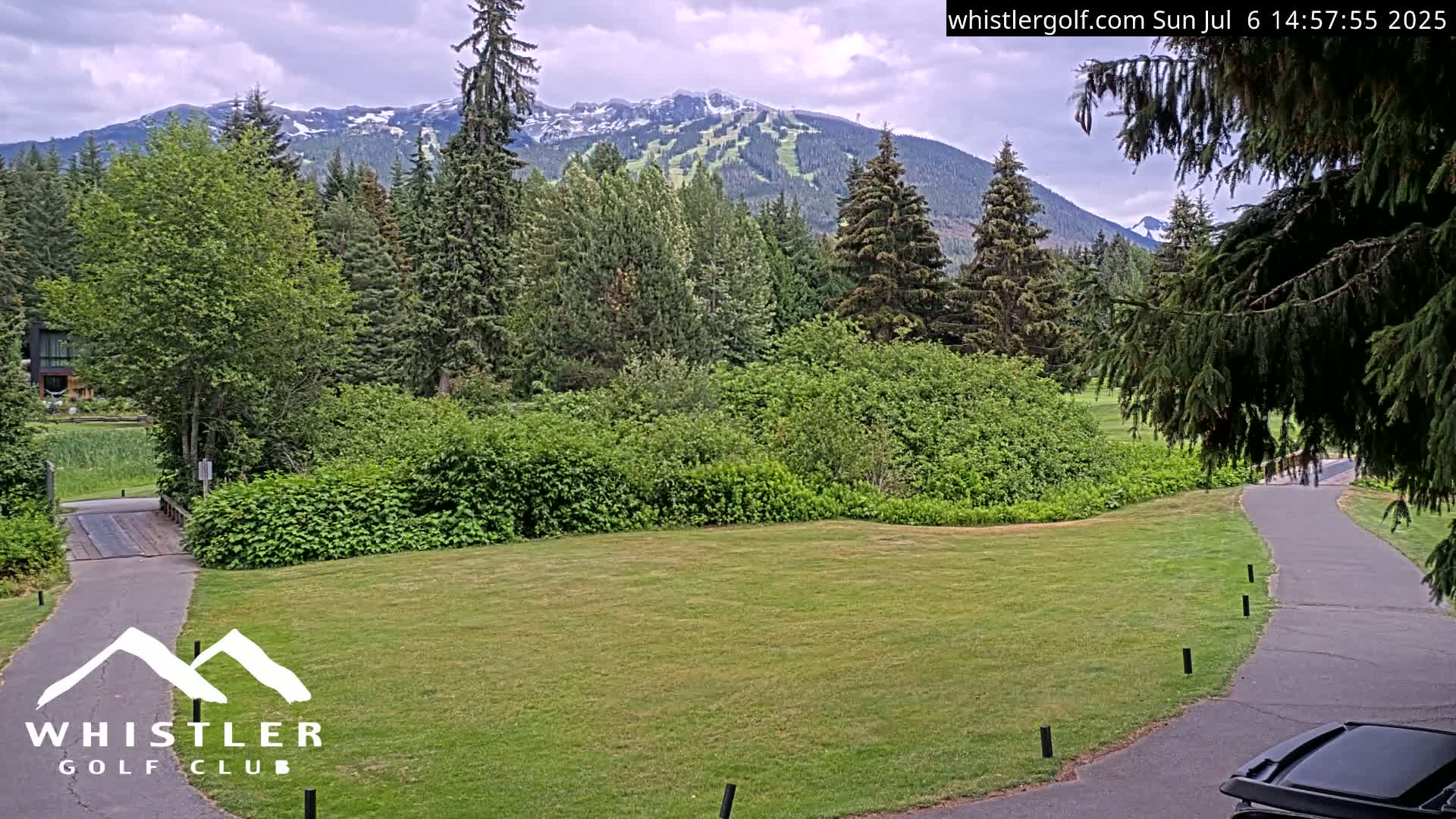 Whistler Golf Club 9th Hole Area Live Cam - Whistler,  Squamish-Lillooet, Sea to Sky Country, British Columbia, Canada