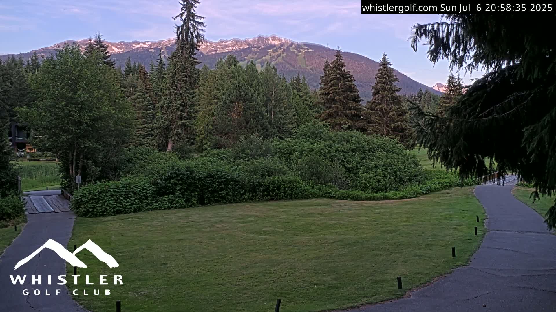 Whistler Golf Club 9th Hole Area Live Cam - Whistler,  Squamish-Lillooet, Sea to Sky Country, British Columbia, Canada