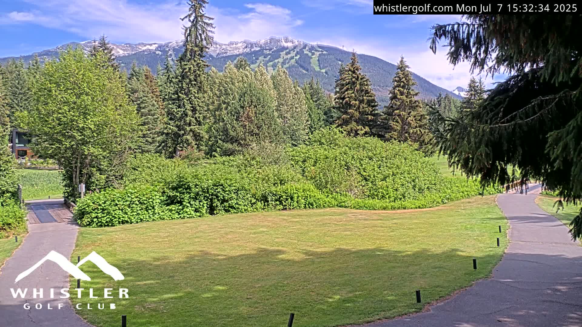 Whistler Golf Club 9th Hole Area Live Cam - Whistler,  Squamish-Lillooet, Sea to Sky Country, British Columbia, Canada
