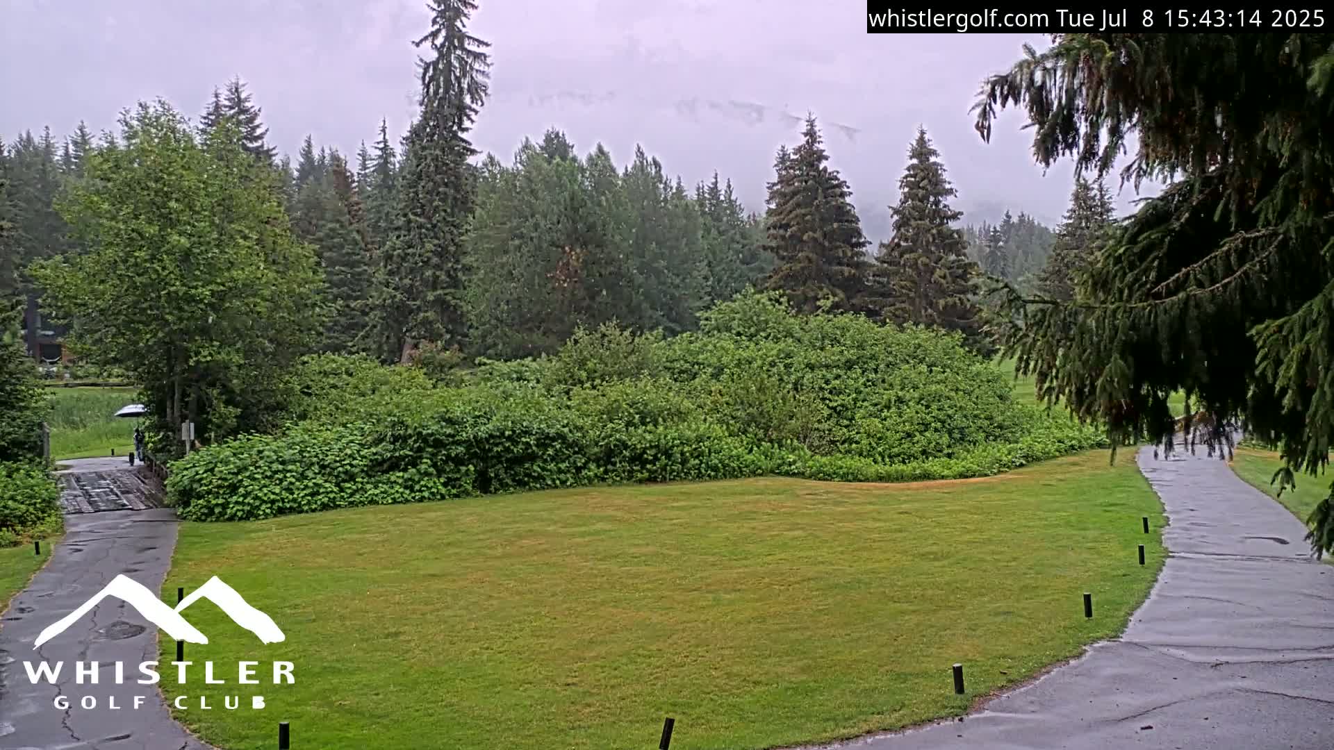 Whistler Golf Club 9th Hole Area Live Cam - Whistler,  Squamish-Lillooet, Sea to Sky Country, British Columbia, Canada