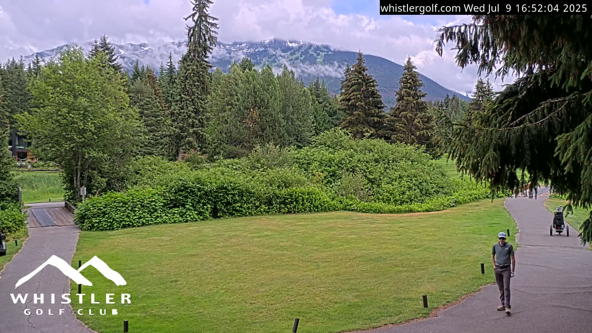 Whistler Golf Club 9th Hole Area Live Cam - Whistler,  Squamish-Lillooet, Sea to Sky Country, British Columbia, Canada