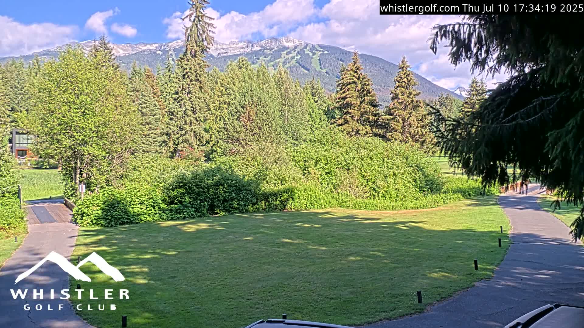 Whistler Golf Club 9th Hole Area Live Cam - Whistler,  Squamish-Lillooet, Sea to Sky Country, British Columbia, Canada