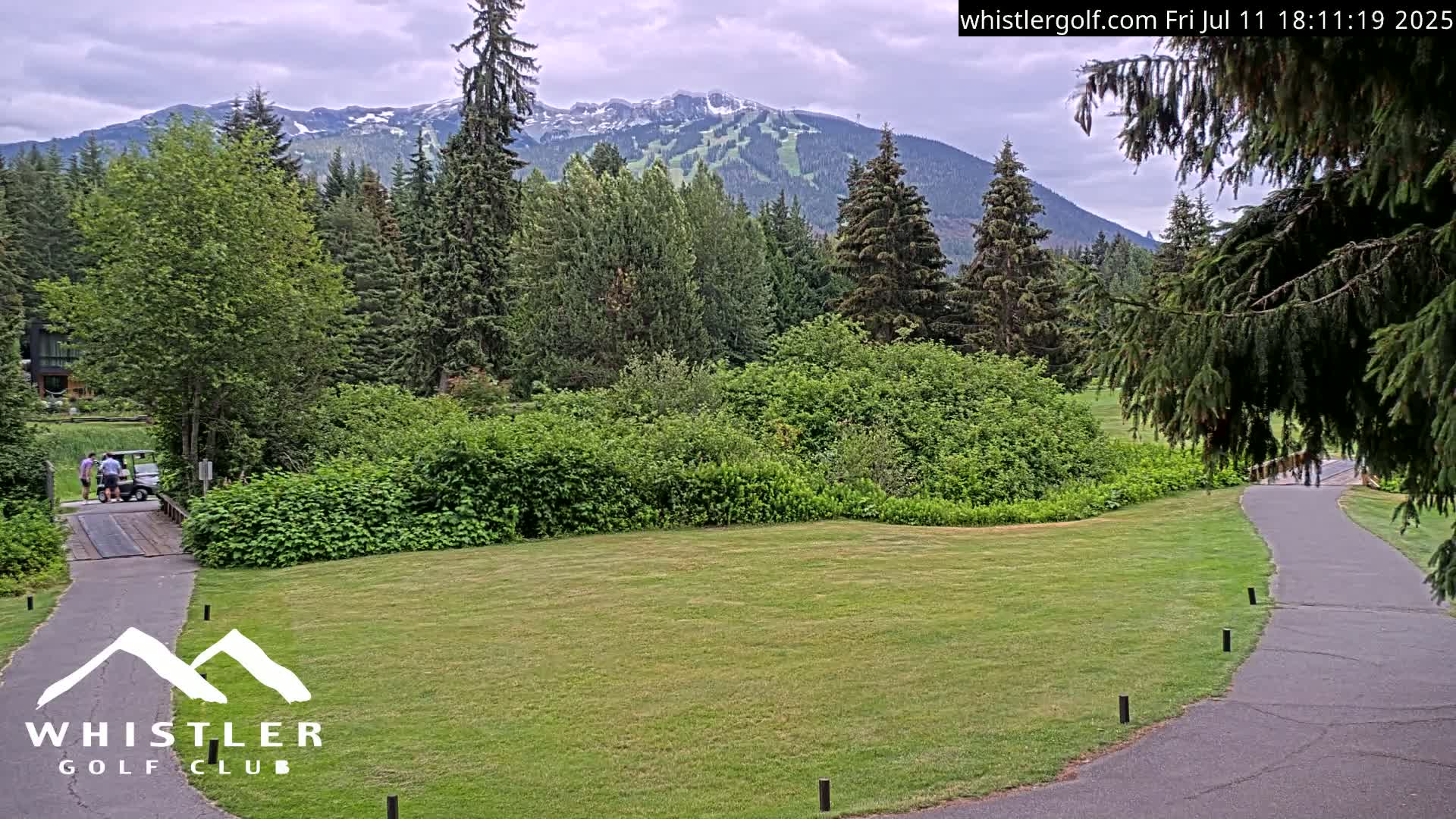 Whistler Golf Club 9th Hole Area Live Cam - Whistler,  Squamish-Lillooet, Sea to Sky Country, British Columbia, Canada
