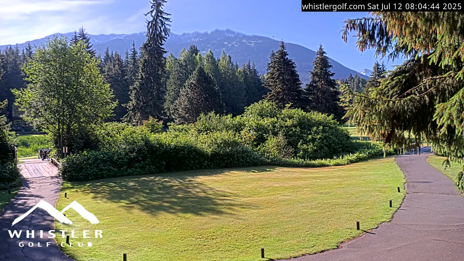 Whistler Golf Club 9th Hole Area Live Cam - Whistler,  Squamish-Lillooet, Sea to Sky Country, British Columbia, Canada