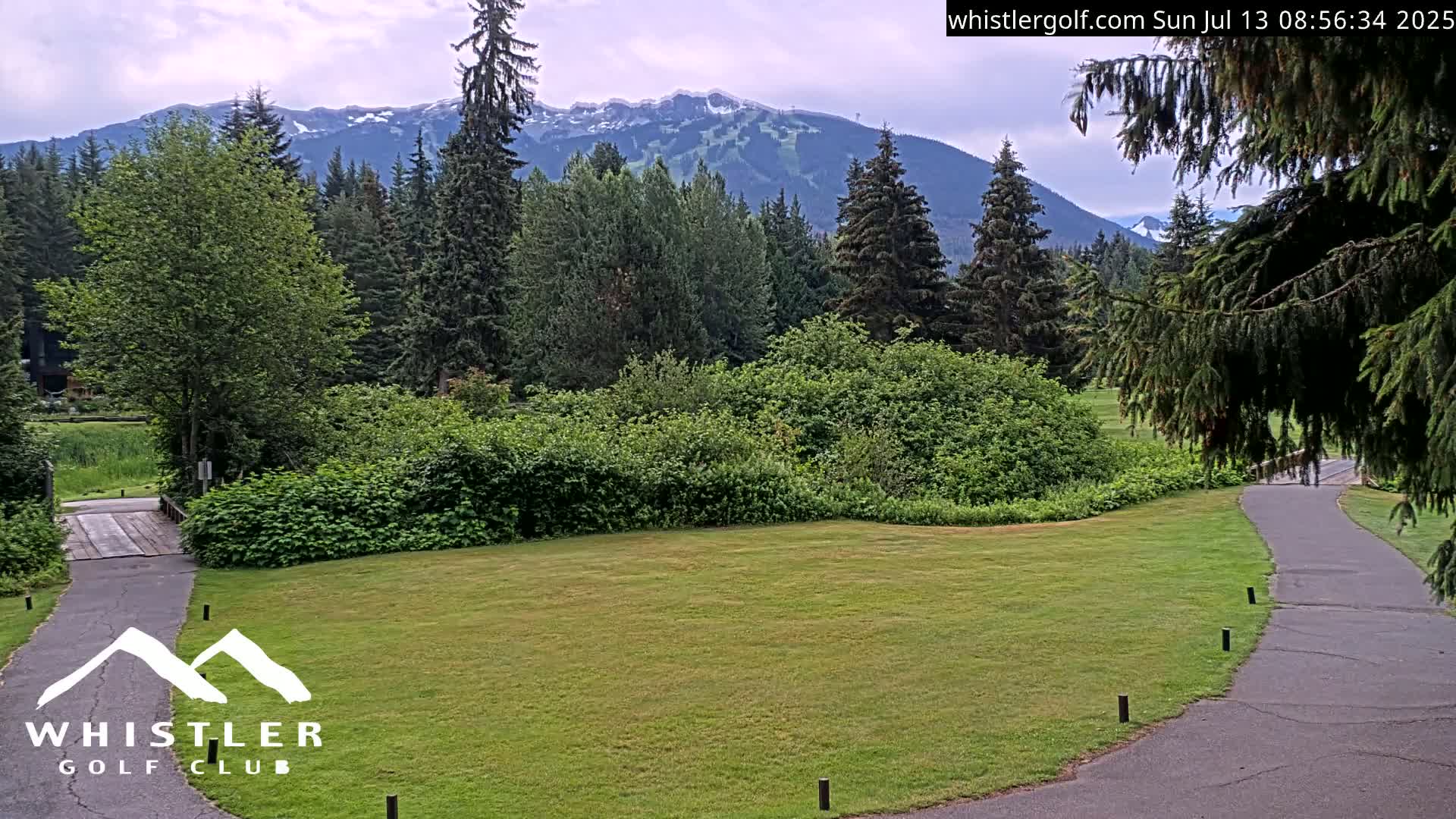 Whistler Golf Club 9th Hole Area Live Cam - Whistler,  Squamish-Lillooet, Sea to Sky Country, British Columbia, Canada