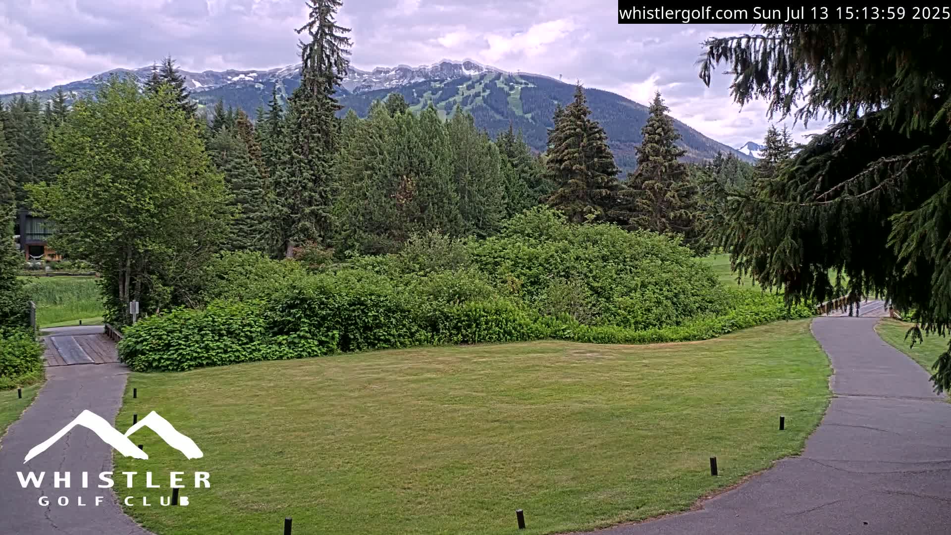 Whistler Golf Club 9th Hole Area Live Cam - Whistler,  Squamish-Lillooet, Sea to Sky Country, British Columbia, Canada