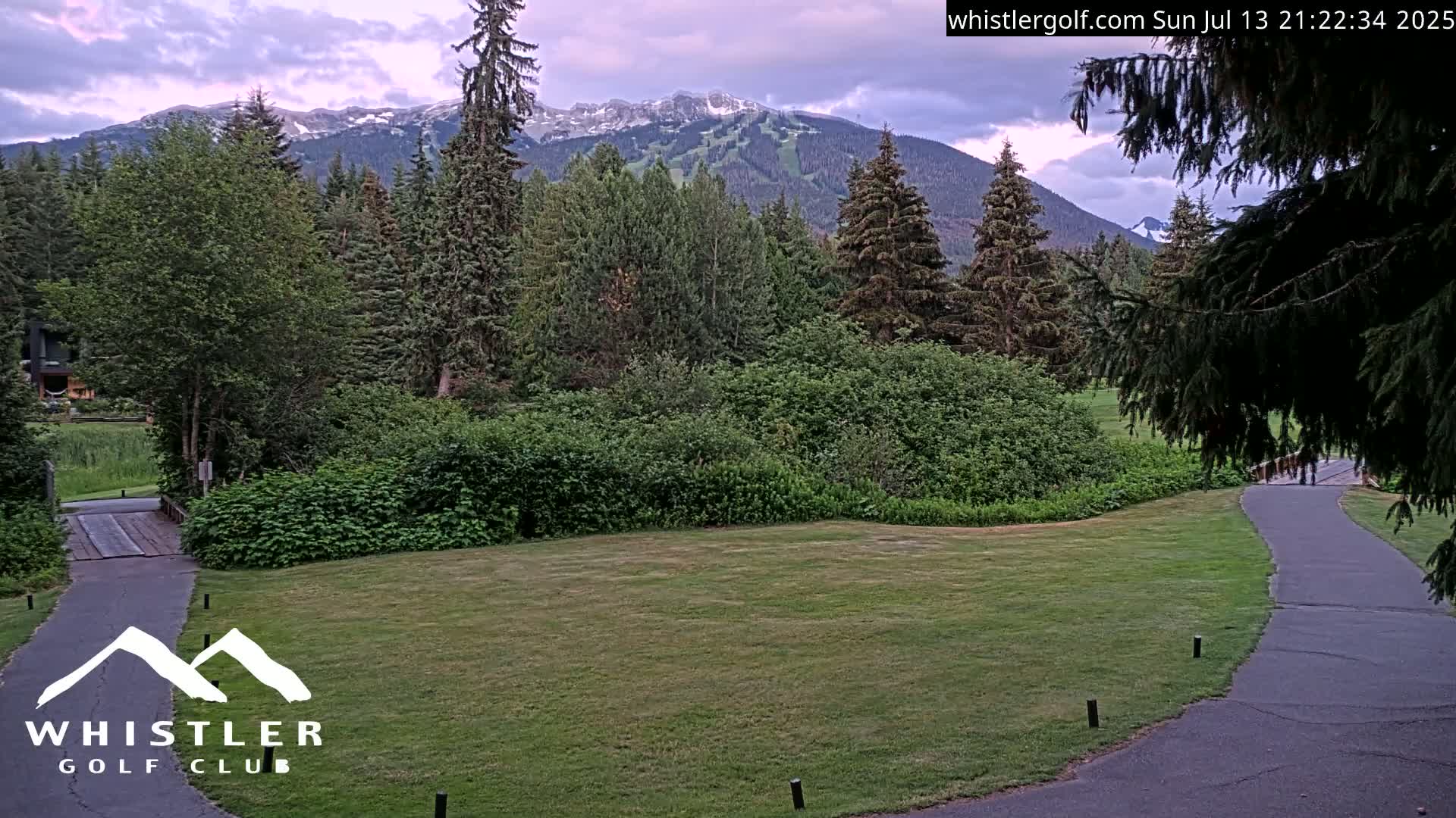 Whistler Golf Club 9th Hole Area Live Cam - Whistler,  Squamish-Lillooet, Sea to Sky Country, British Columbia, Canada