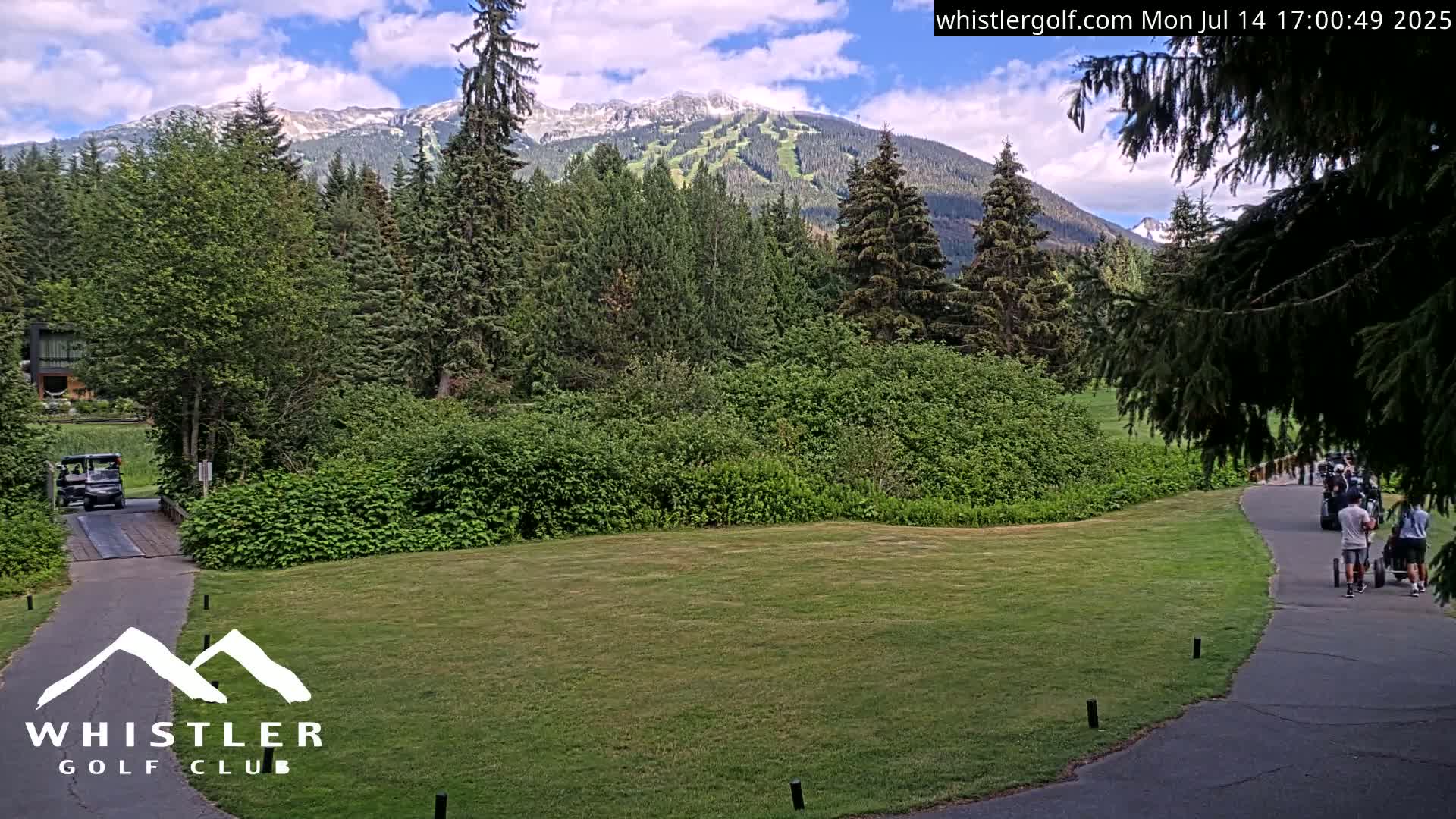 Whistler Golf Club 9th Hole Area Live Cam - Whistler,  Squamish-Lillooet, Sea to Sky Country, British Columbia, Canada