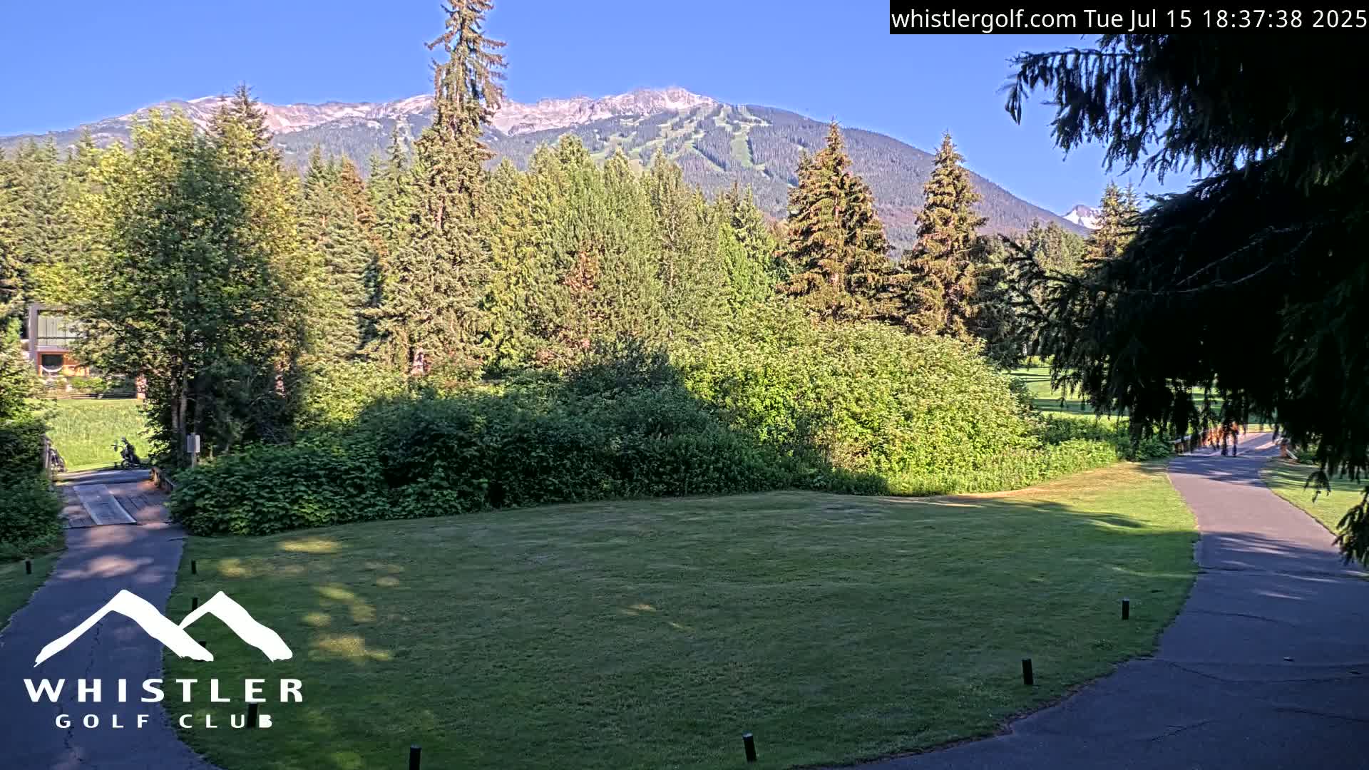 Whistler Golf Club 9th Hole Area Live Cam - Whistler,  Squamish-Lillooet, Sea to Sky Country, British Columbia, Canada