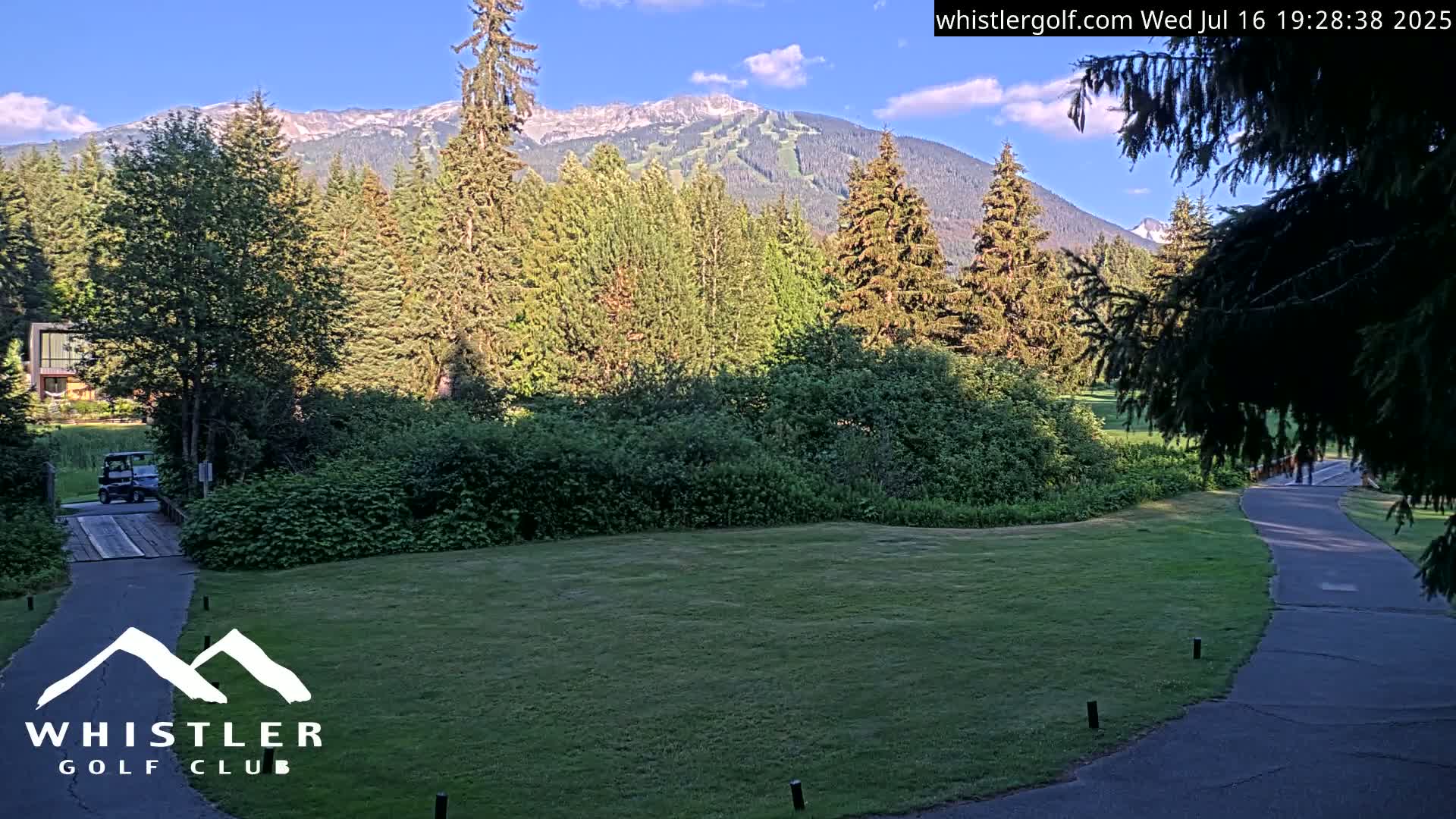 Whistler Golf Club 9th Hole Area Live Cam - Whistler,  Squamish-Lillooet, Sea to Sky Country, British Columbia, Canada