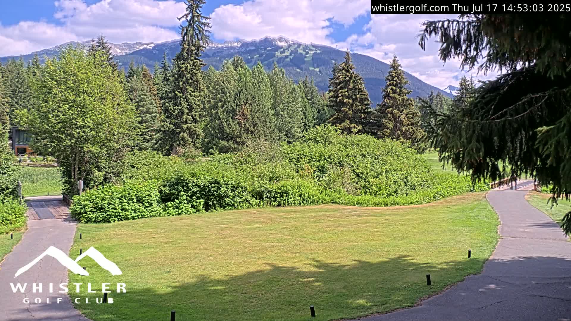 Whistler Golf Club 9th Hole Area Live Cam - Whistler,  Squamish-Lillooet, Sea to Sky Country, British Columbia, Canada