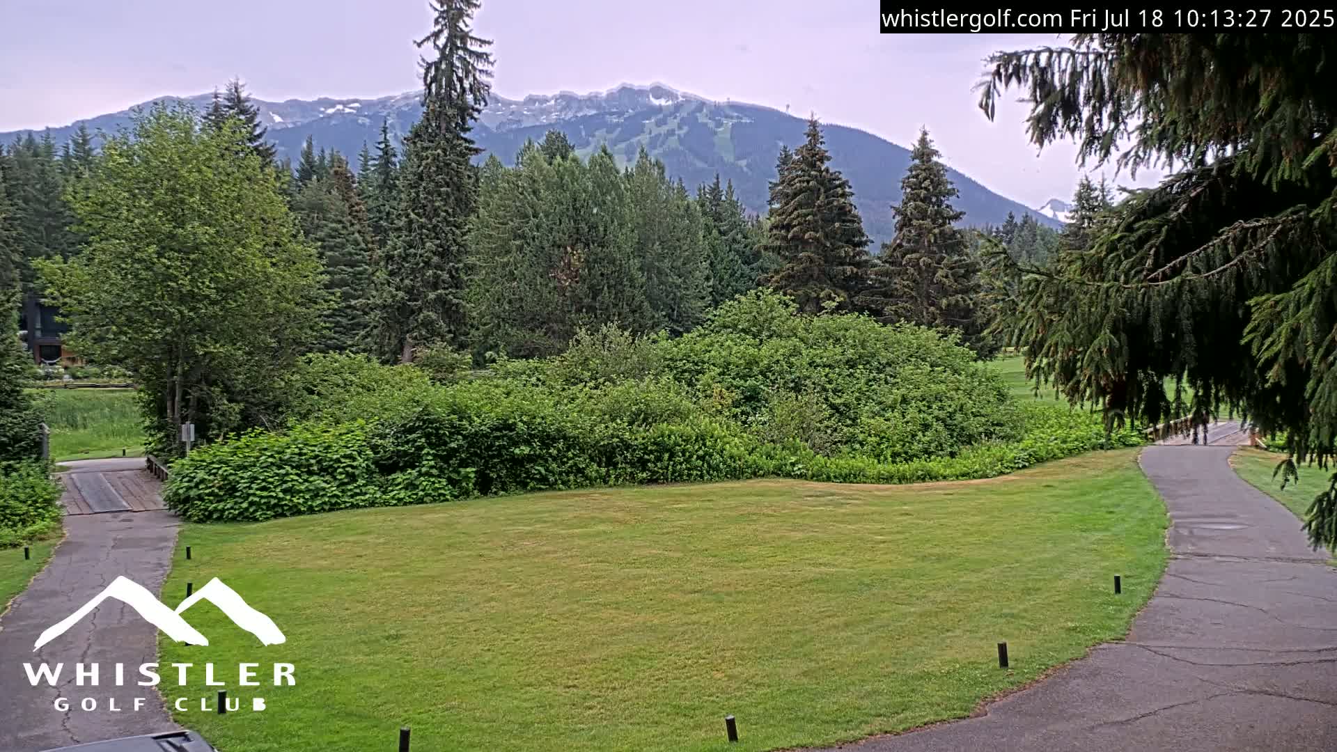 Whistler Golf Club 9th Hole Area Live Cam - Whistler,  Squamish-Lillooet, Sea to Sky Country, British Columbia, Canada