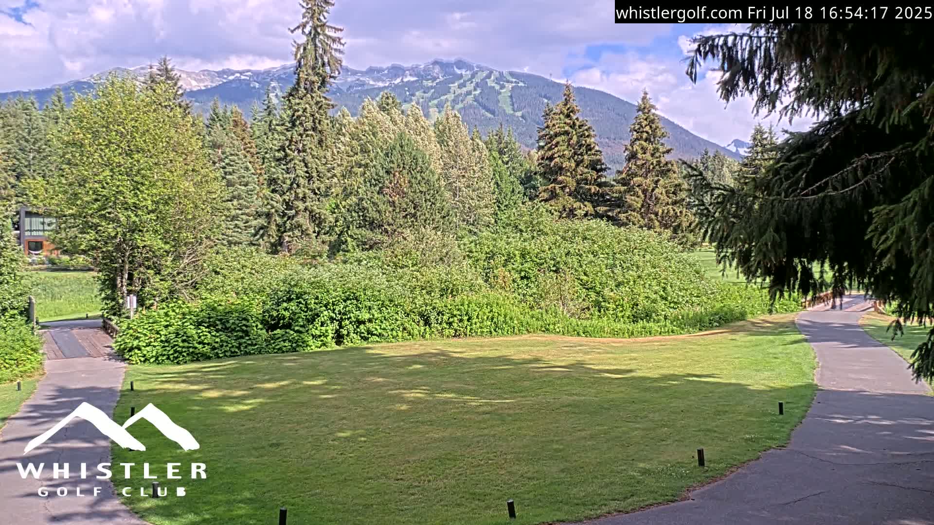 Whistler Golf Club 9th Hole Area Live Cam - Whistler,  Squamish-Lillooet, Sea to Sky Country, British Columbia, Canada