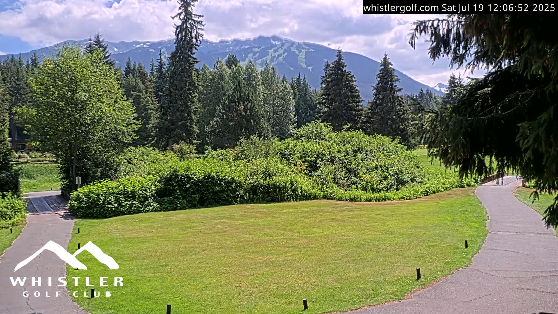 Whistler Golf Club 9th Hole Area Live Cam - Whistler,  Squamish-Lillooet, Sea to Sky Country, British Columbia, Canada